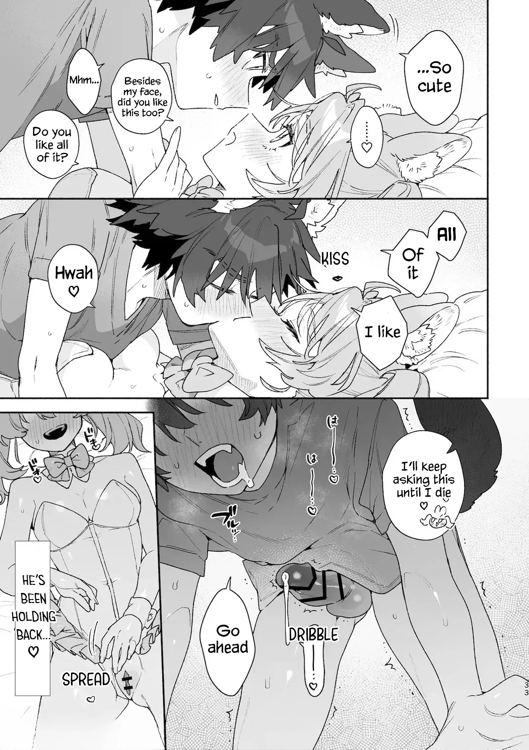 ♂ ga uke. Usagi-chan × ōkami-kun 2 Chapter 1 - page 35