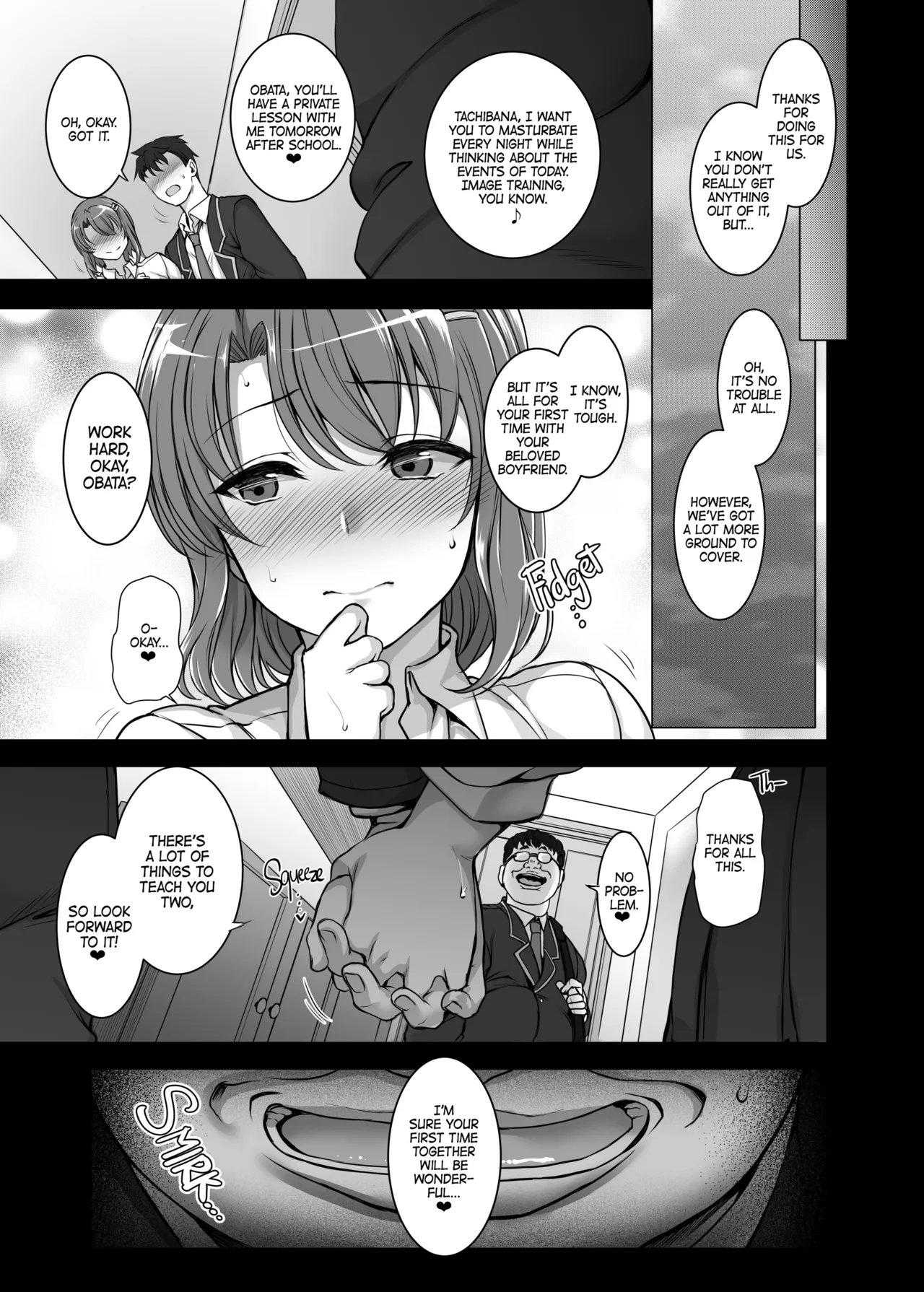 Saimin Seishidou 1 Obata Yui to Tachibana Daiki no Baai - Hypnotic Sexual Counseling 1 -Session 1: Yui Obata and Daiki Tachibana- Chapter 1 - page 24