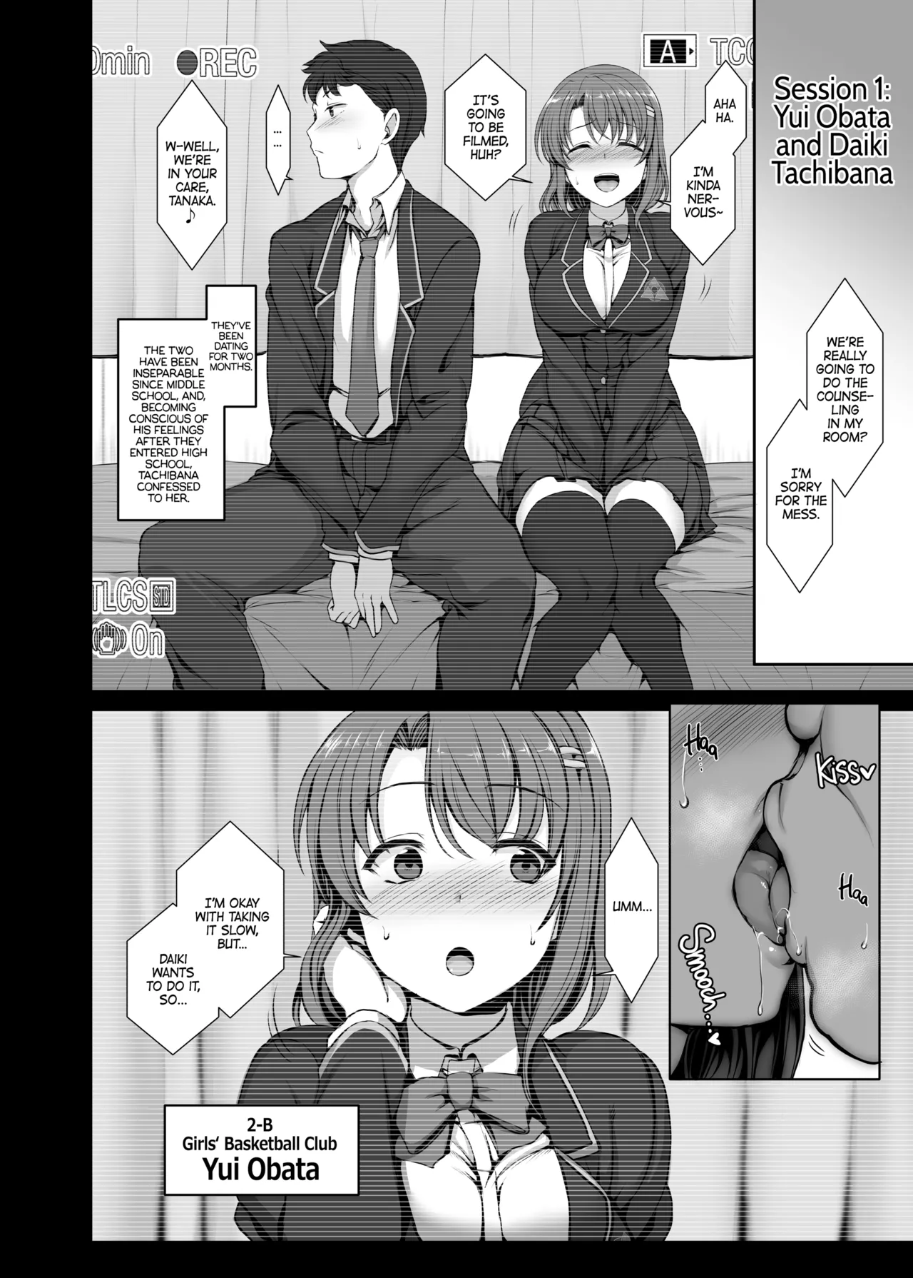 Saimin Seishidou 1 Obata Yui to Tachibana Daiki no Baai - Hypnotic Sexual Counseling 1 -Session 1: Yui Obata and Daiki Tachibana- Chapter 1 - page 5