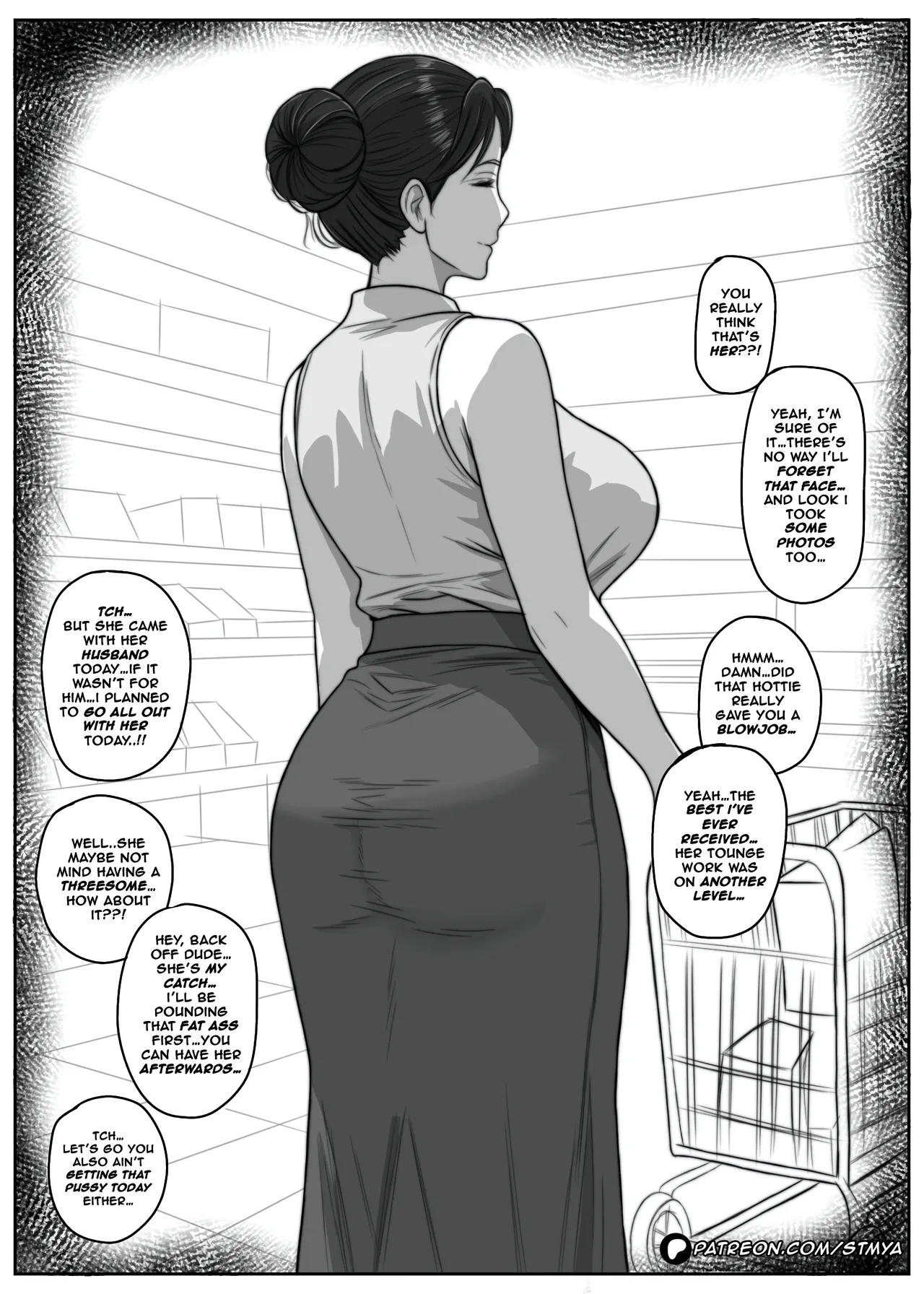 Married Women Two Panel NTR Comic Chapter 1 - page 15