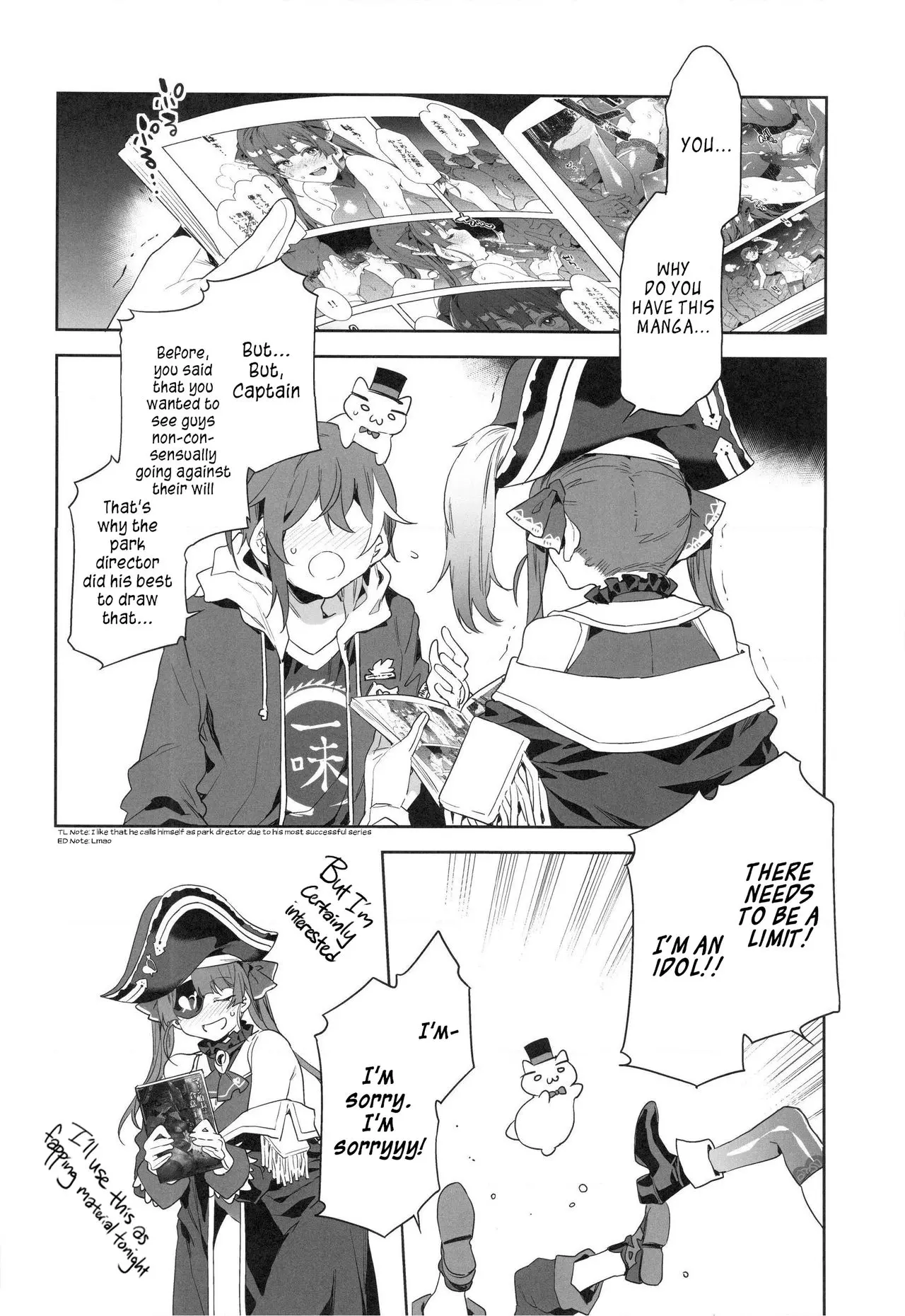 Marine Senchou wa Hi Goui no Ue De Wakarasaretai Chapter 1 - page 25
