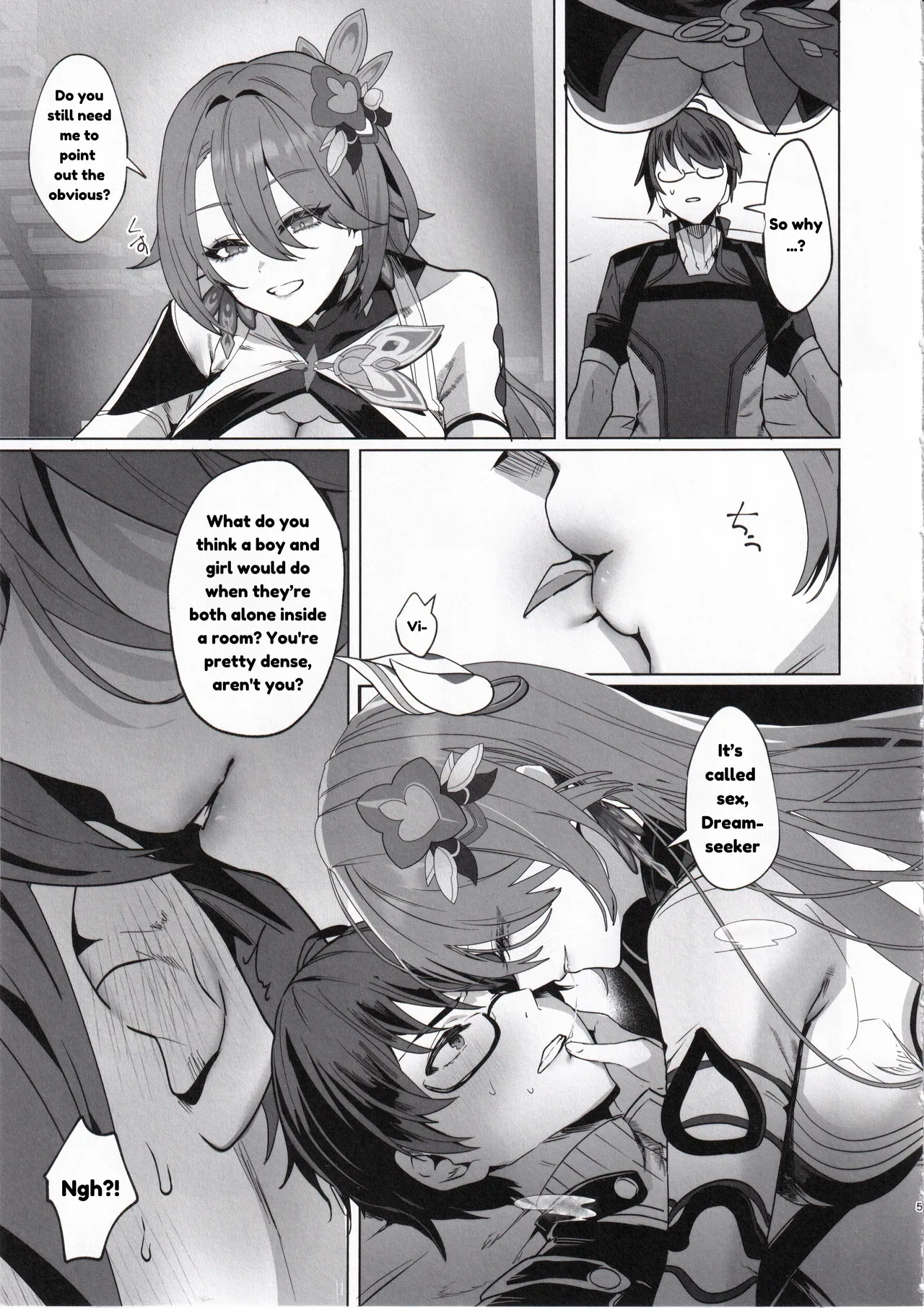 Mitsu o Kurawaba Doku made Chapter 1 - page 4