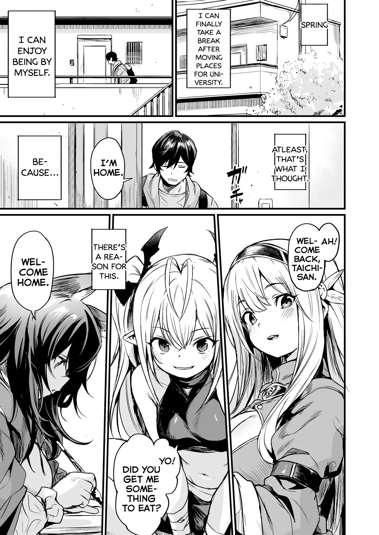 Isekai kara Kimashita Chapter 1 - page 3