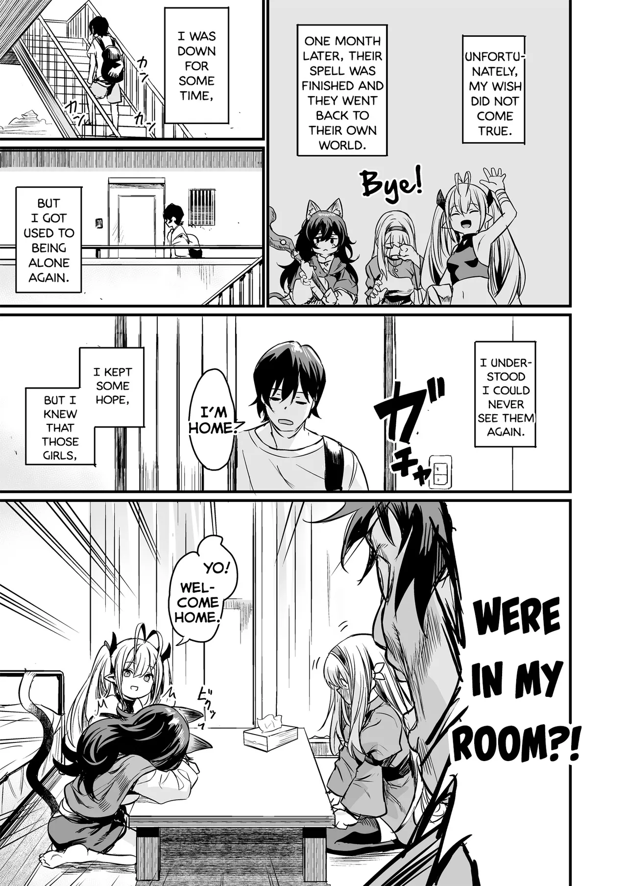 Isekai kara Kimashita Chapter 1 - page 43