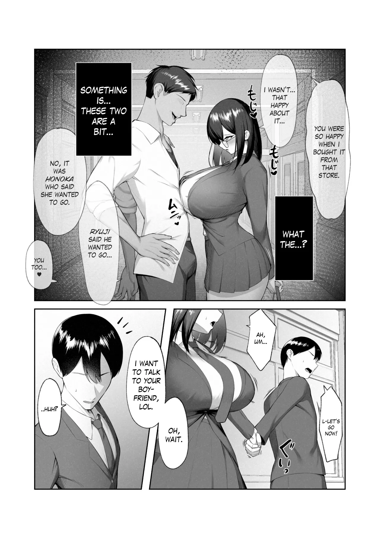 Boku dake shiranai kanojo no `sugata'. Only I don't know her 'look'. Chapter 1 - page 20