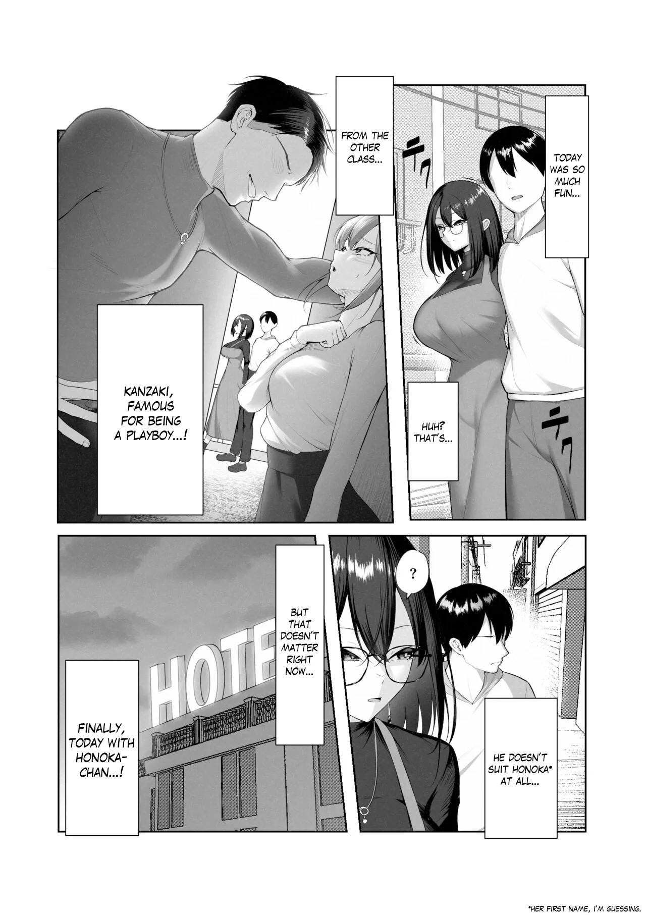 Boku dake shiranai kanojo no `sugata'. Only I don't know her 'look'. Chapter 1 - page 9