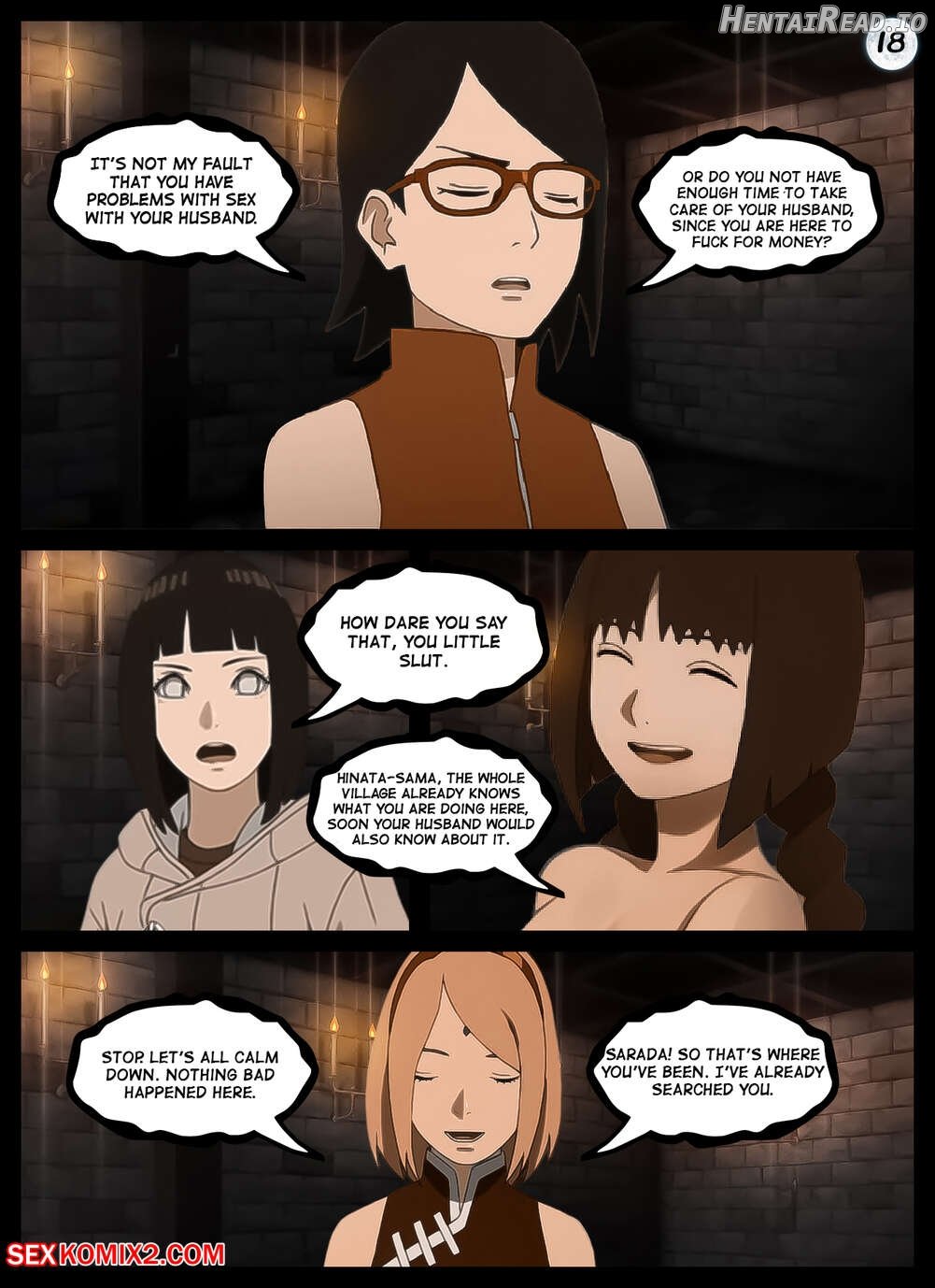 Naruto. A heated incident. KristoLin for sexkomix2.com Chapter 1 - page 19