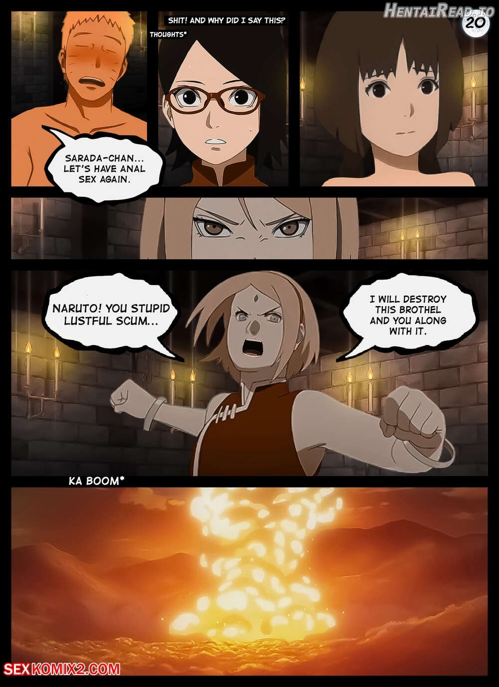 Naruto. A heated incident. KristoLin for sexkomix2.com Chapter 1 - page 21