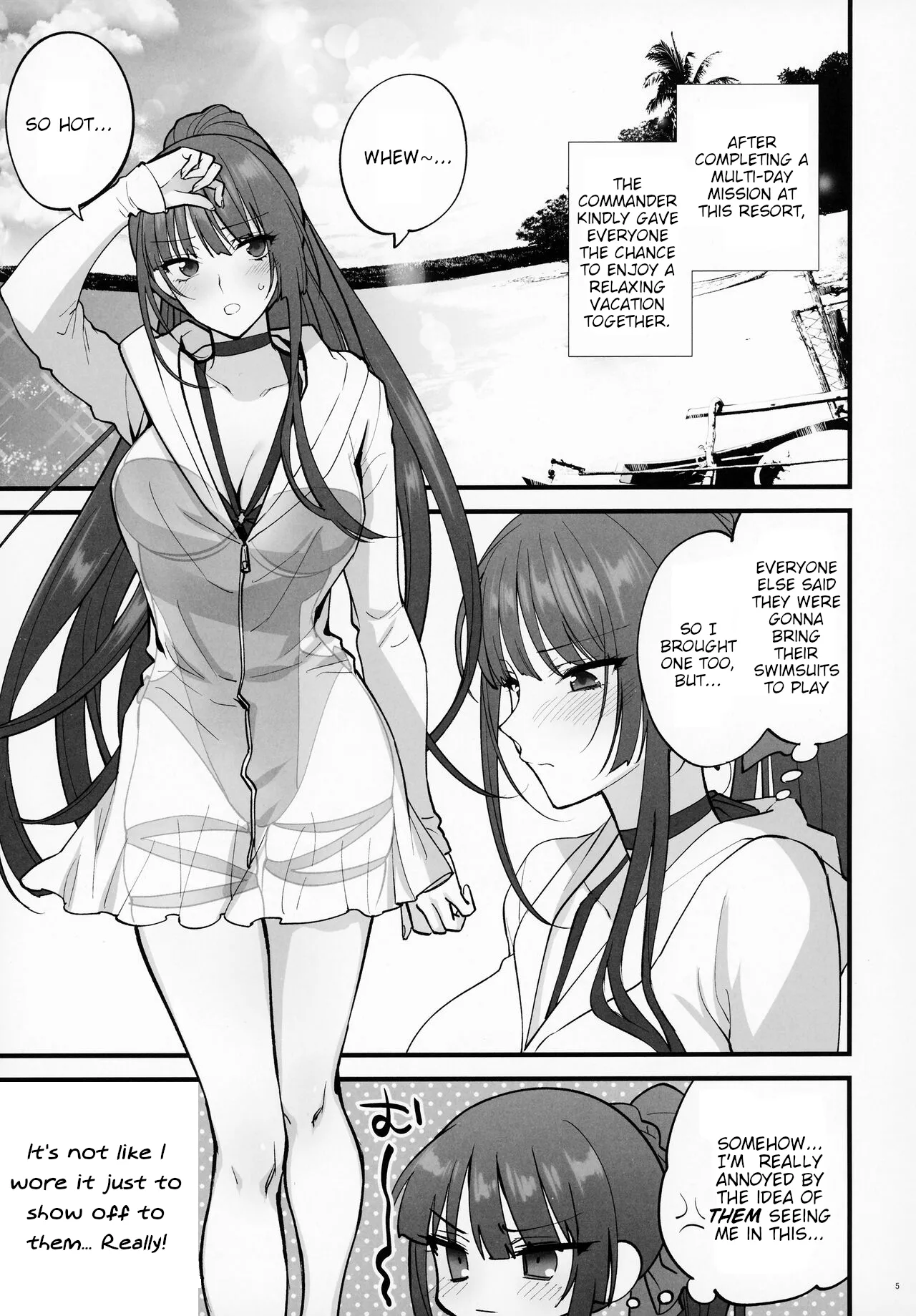 Mizugi Mise ni Kita Dakedashi!! - I just wanted to show you my swimsuit, nothing else was intended.] Chapter 1 - page 4