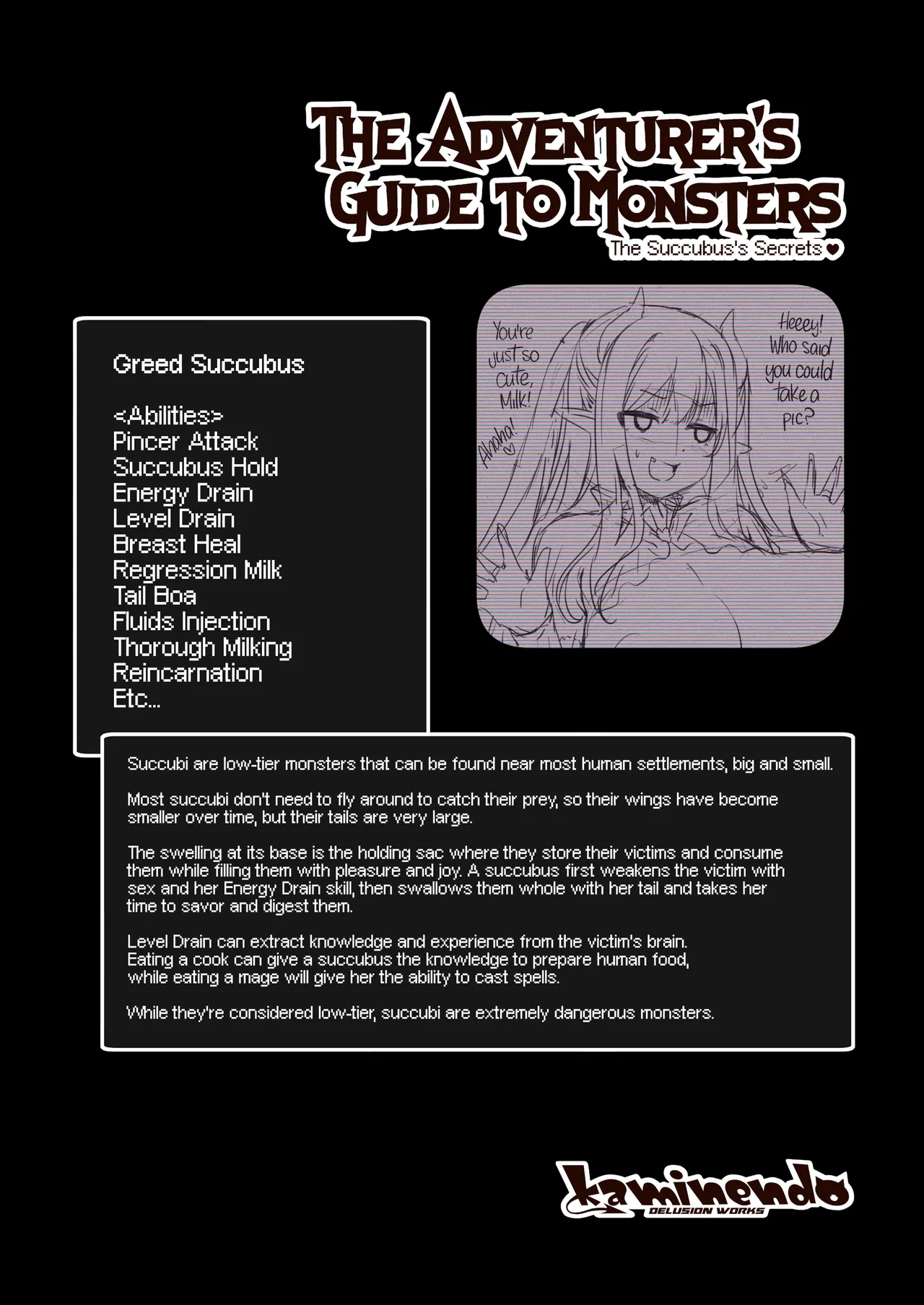 The Adventurer's Guide to Monsters Succubus no Himitsu Kan Chapter 1 - page 16