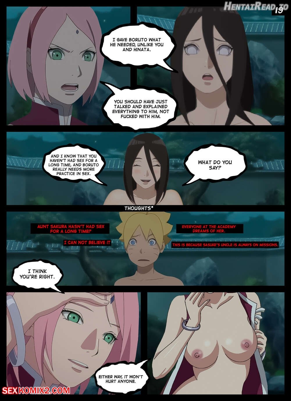 Naruto. A NonStandard Solution. KristoLin for sexkomix2.com Chapter 1 - page 19