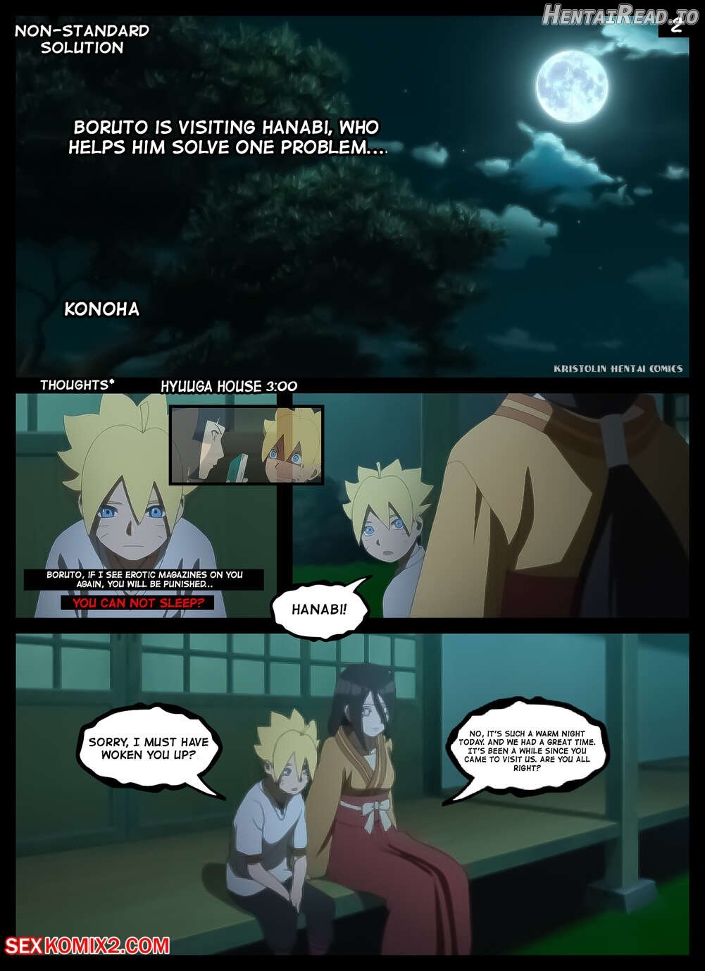 Naruto. A NonStandard Solution. KristoLin for sexkomix2.com Chapter 1 - page 2