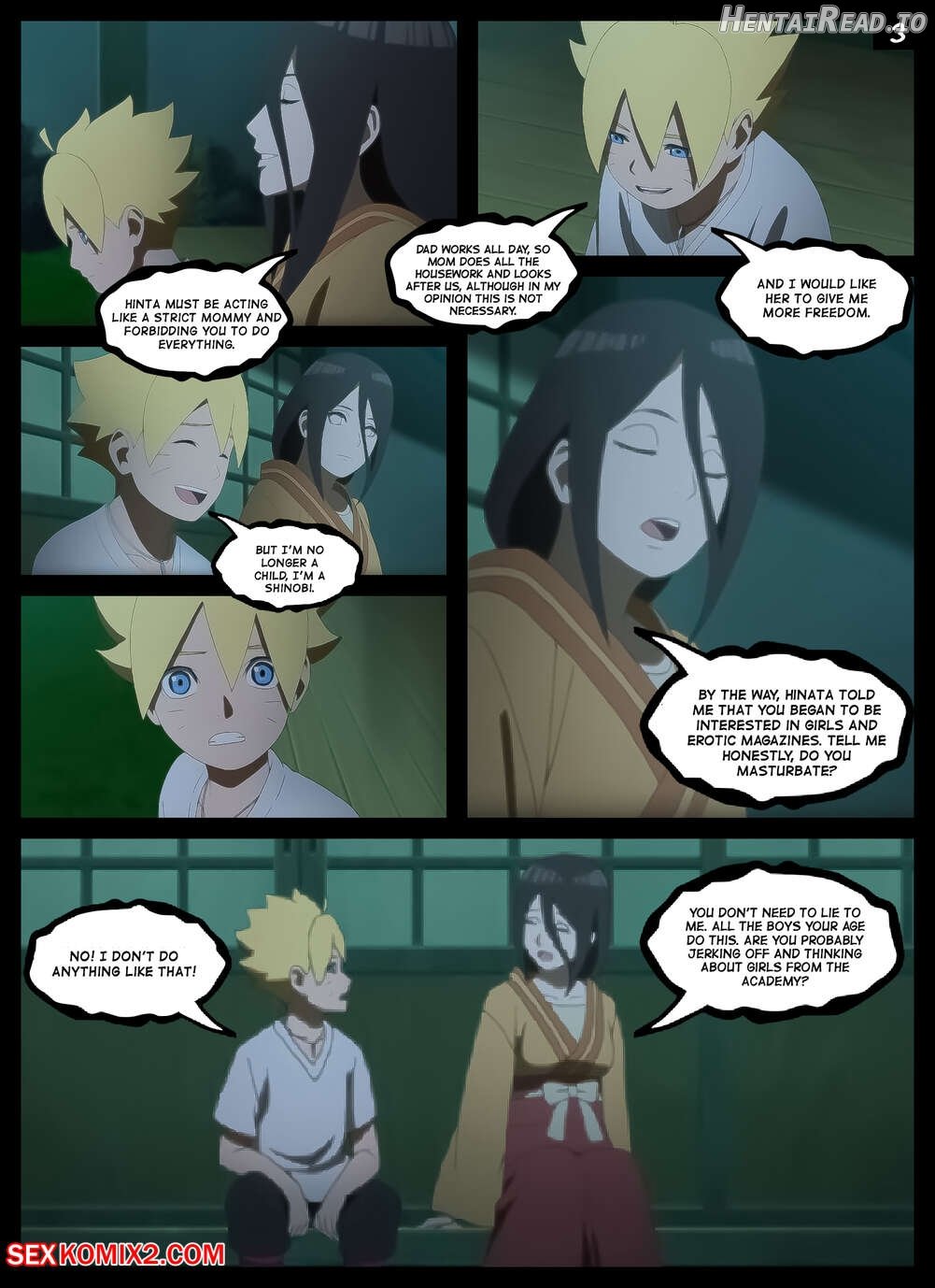 Naruto. A NonStandard Solution. KristoLin for sexkomix2.com Chapter 1 - page 3