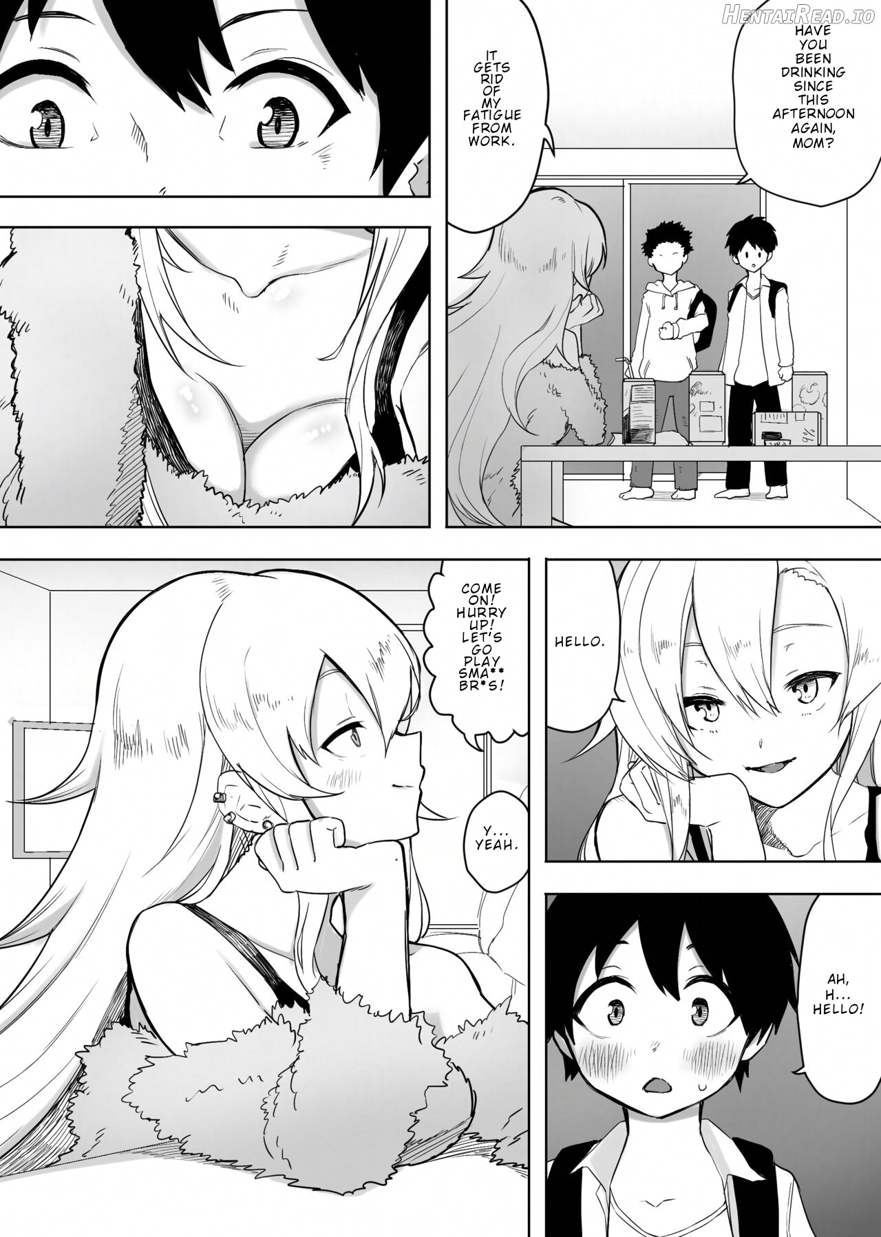 A Story About How My Friend's Gyaru Mom Was My First Time Chapter 1 - page 3