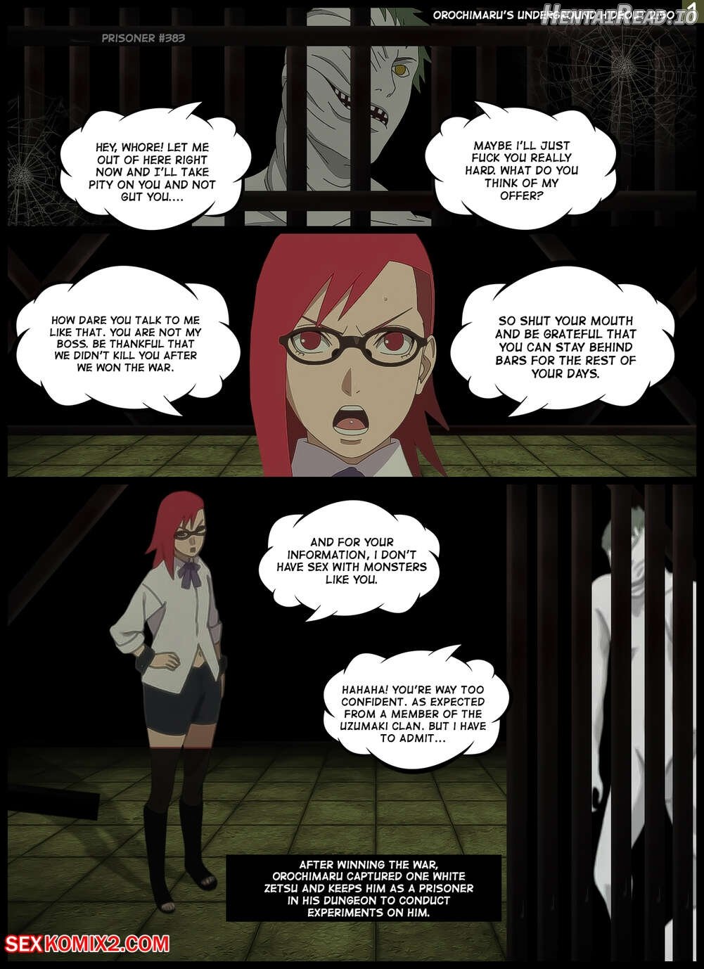 Naruto. Exciting Imprisonment. KristoLin for sexkomix2.com Chapter 1 - page 2