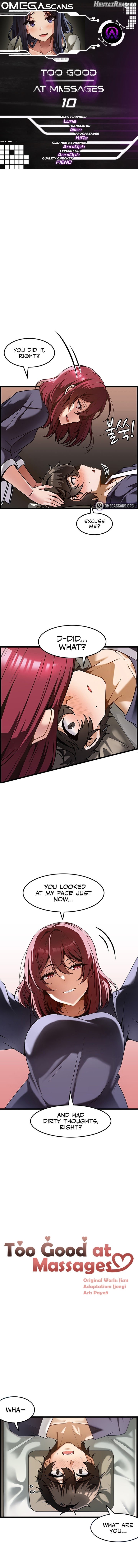 Too Good At Massages Chapter 10 - page 1