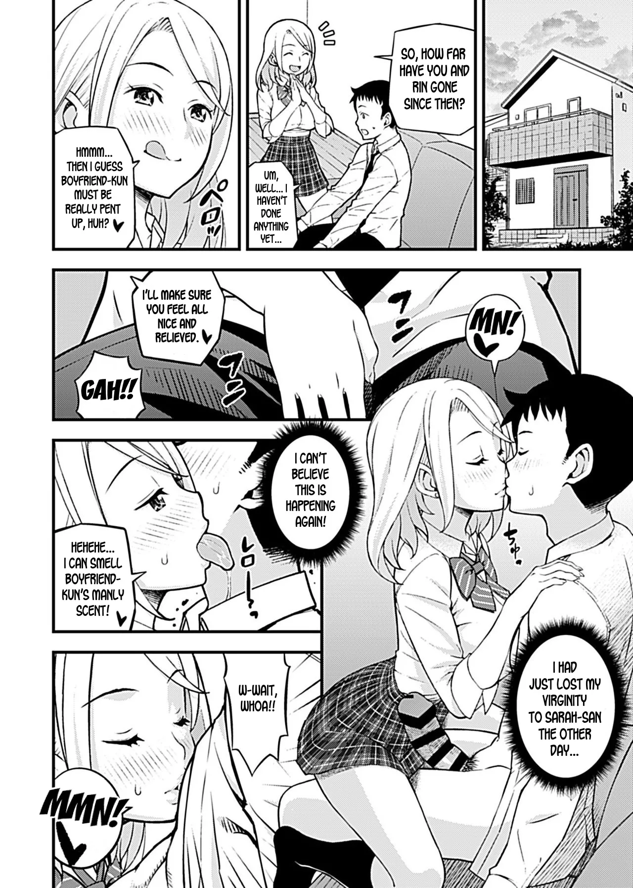 Kanojo no Gal na Onee-san ni Sasowareta node Shimashita. Chapter 2 - page 3