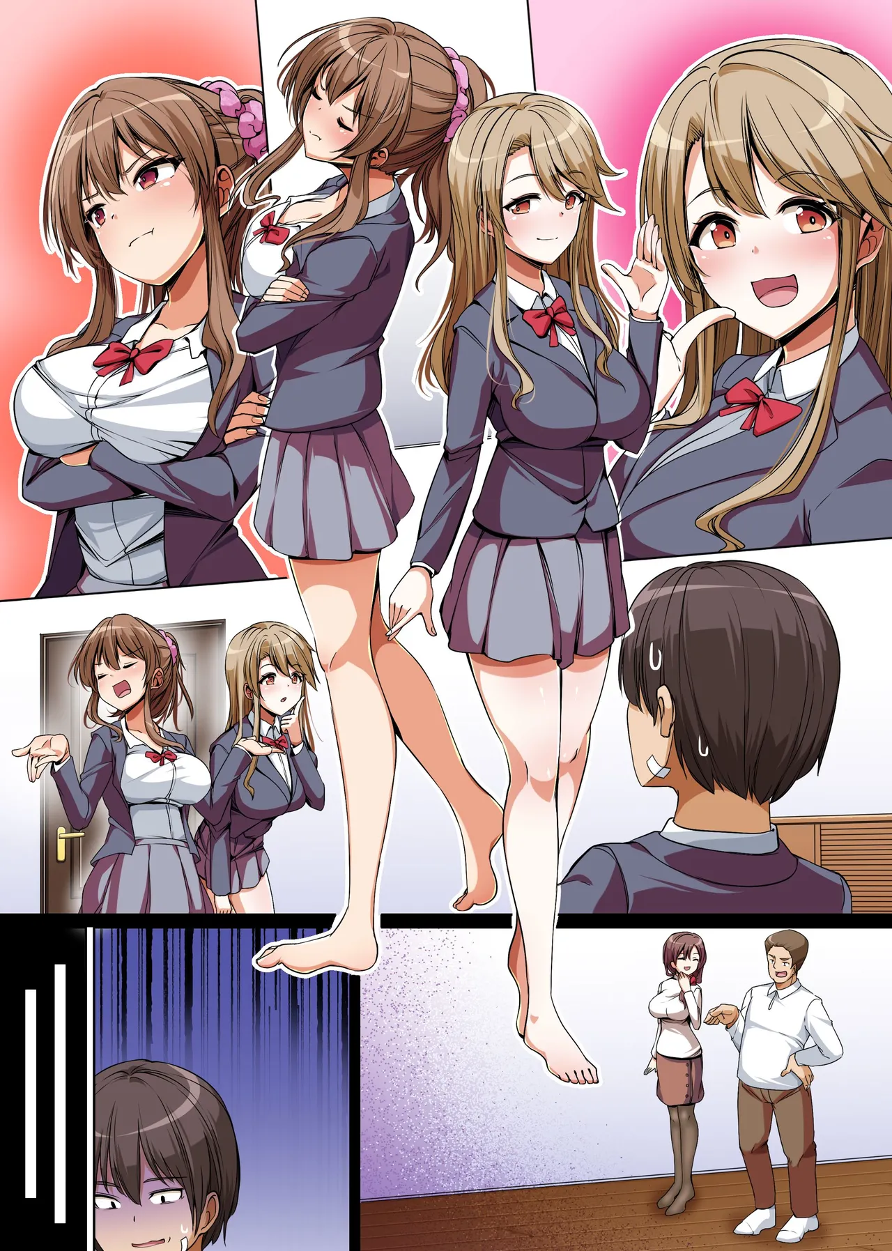 Gishimaidon de Datsu Doutei! Chichioya ga Saikon Shitara Ijimekko ga Gimai ni Natta ~Anta wa Atashi no Nanda kara, Sassato Kimochi yoku Sasenasai yo ne!~ Chapter 1 - page 33