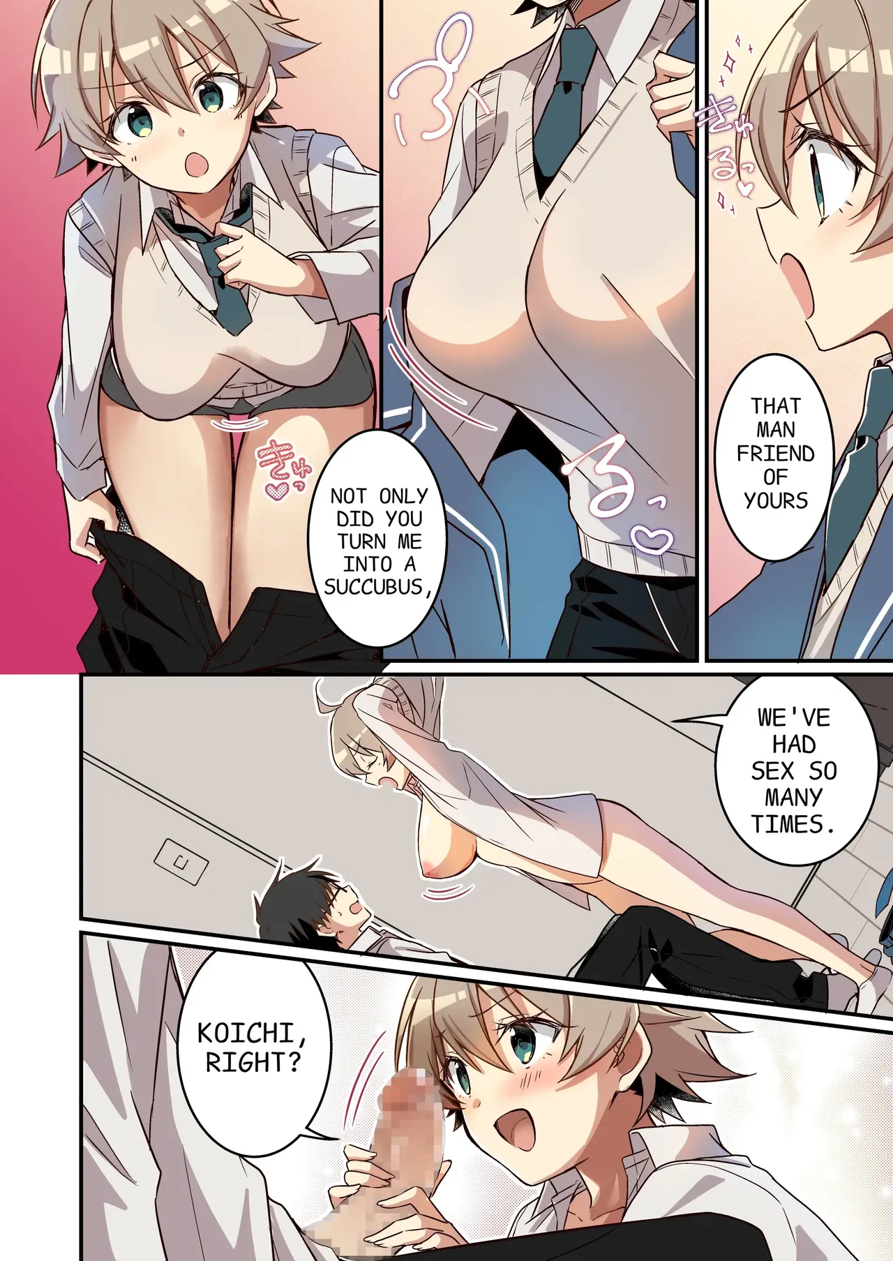 I didn't hear that I was the summoned succubus Chapter 1 - page 30