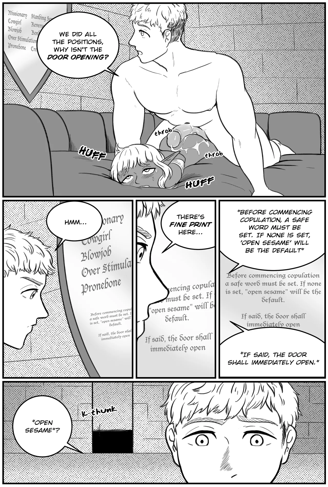 Laios X Sissel Chapter 1 - page 14