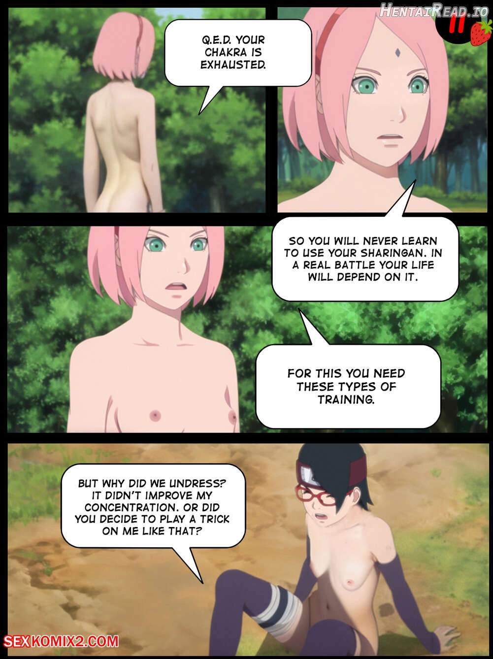 Naruto. Spicy workout. KristoLin for sexkomix2.com Chapter 1 - page 12