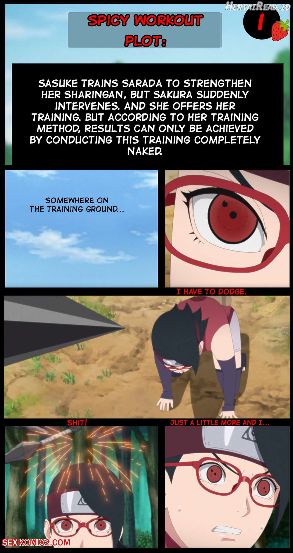 Naruto. Spicy workout. KristoLin for sexkomix2.com Chapter 1 - page 2