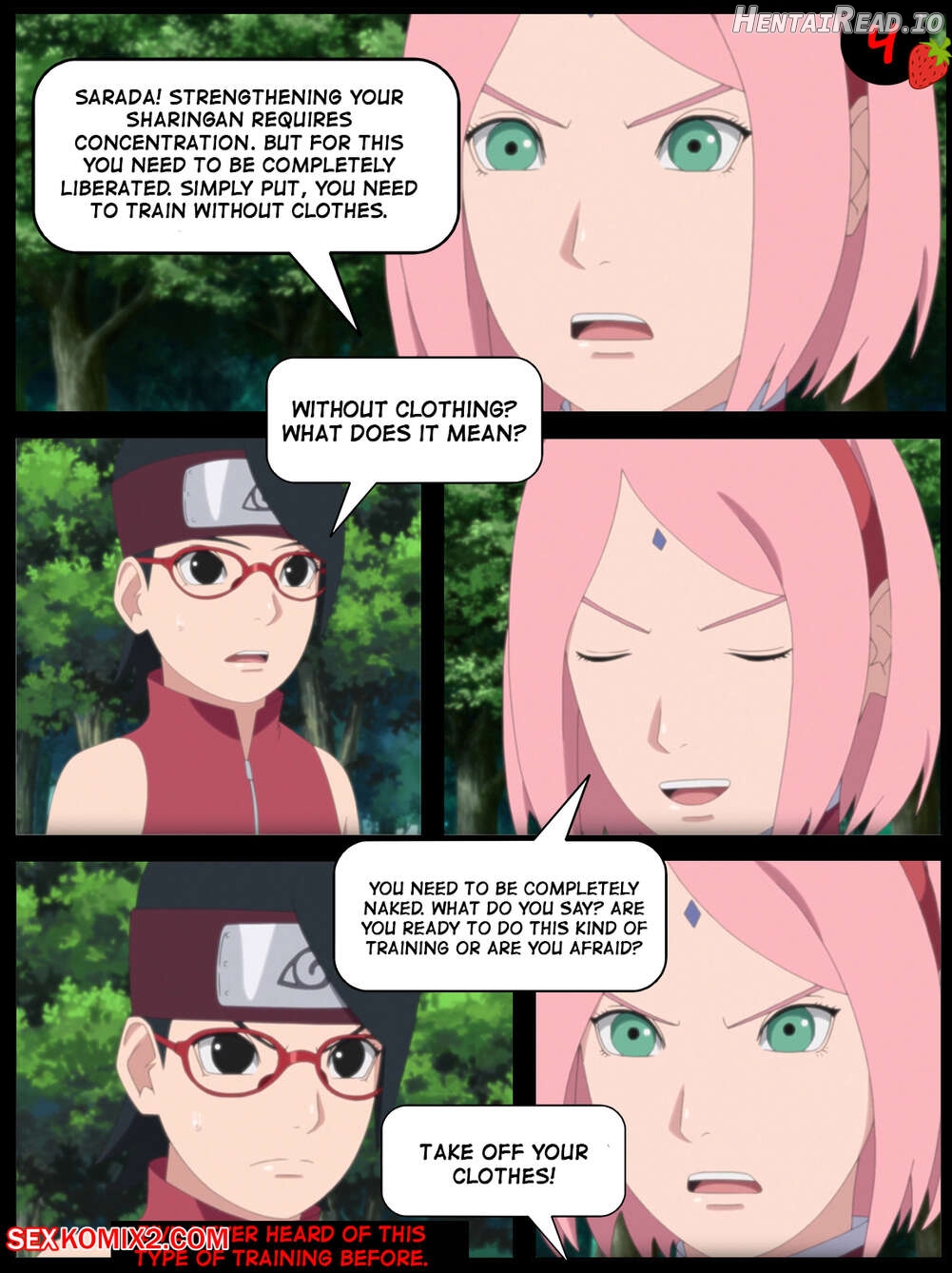 Naruto. Spicy workout. KristoLin for sexkomix2.com Chapter 1 - page 5