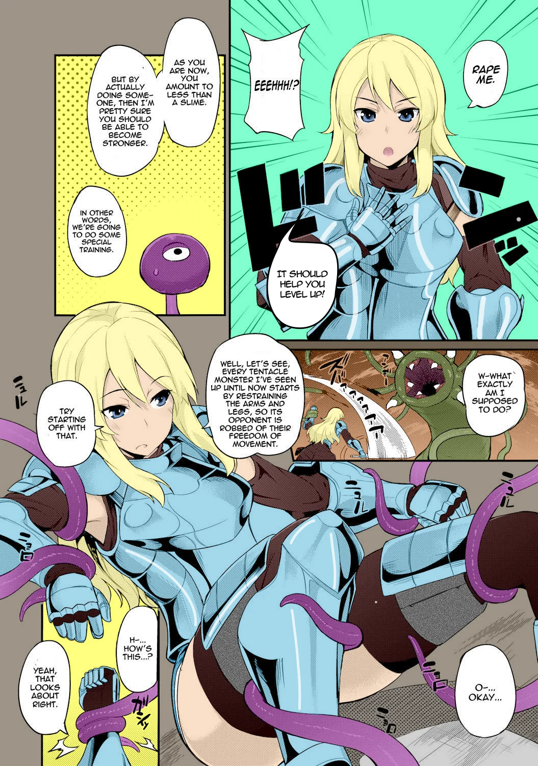 Tentacles Training Full Color Chapter 1 - page 4