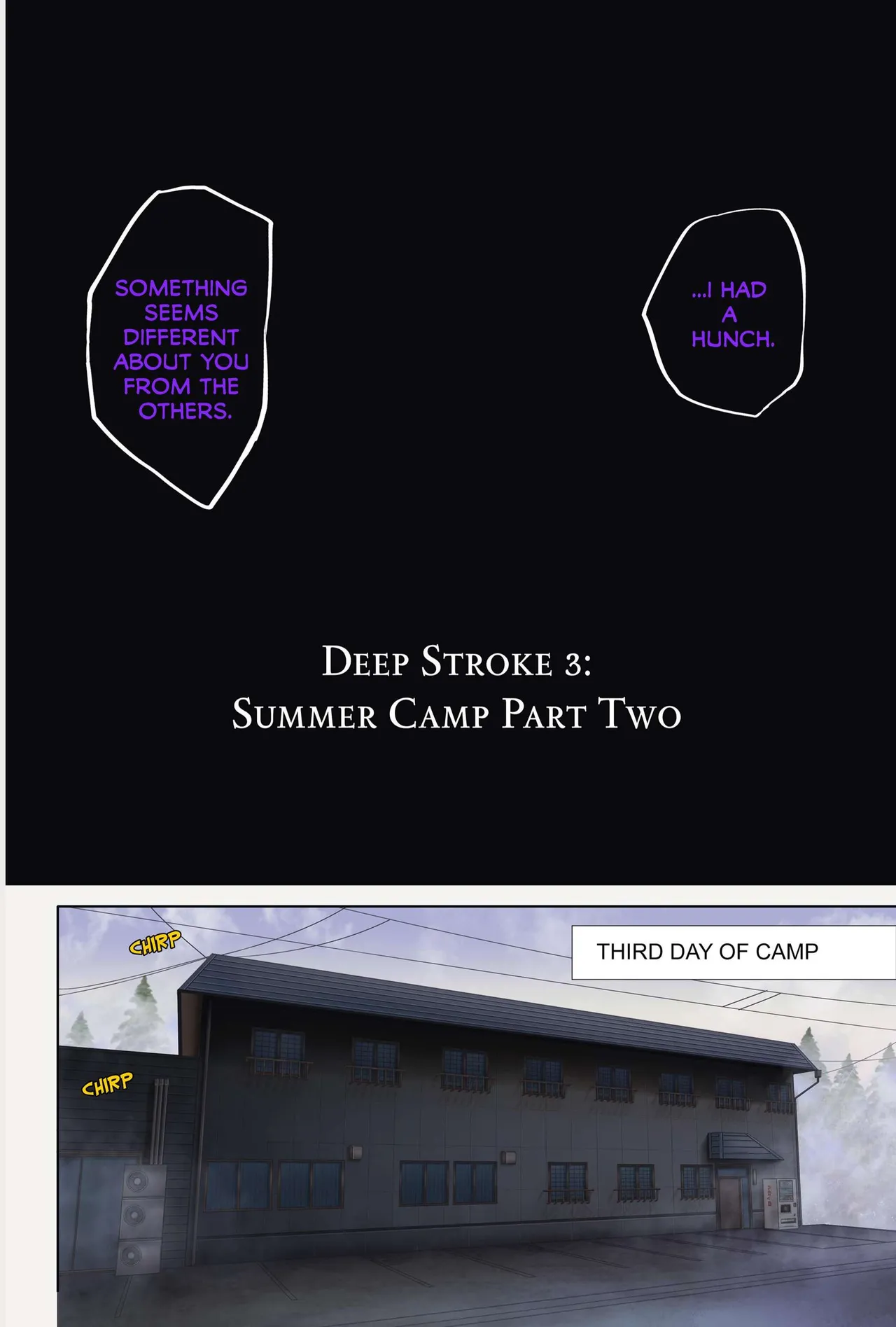 Deep Stroke 3: Summer Camp Part Two Chapter 1 - page 4