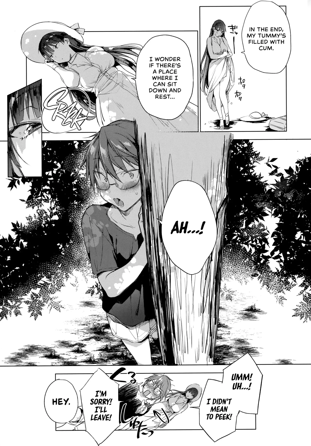 Natsu no Ojou-san ga Yukizuri Omanko Shitekureru Chapter 1 - page 14