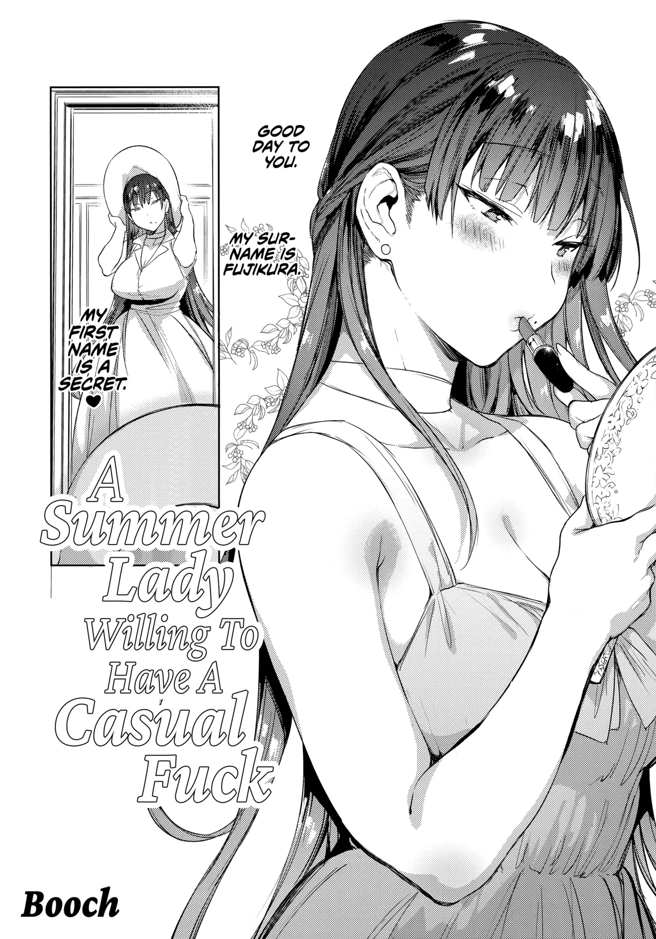 Natsu no Ojou-san ga Yukizuri Omanko Shitekureru Chapter 1 - page 3