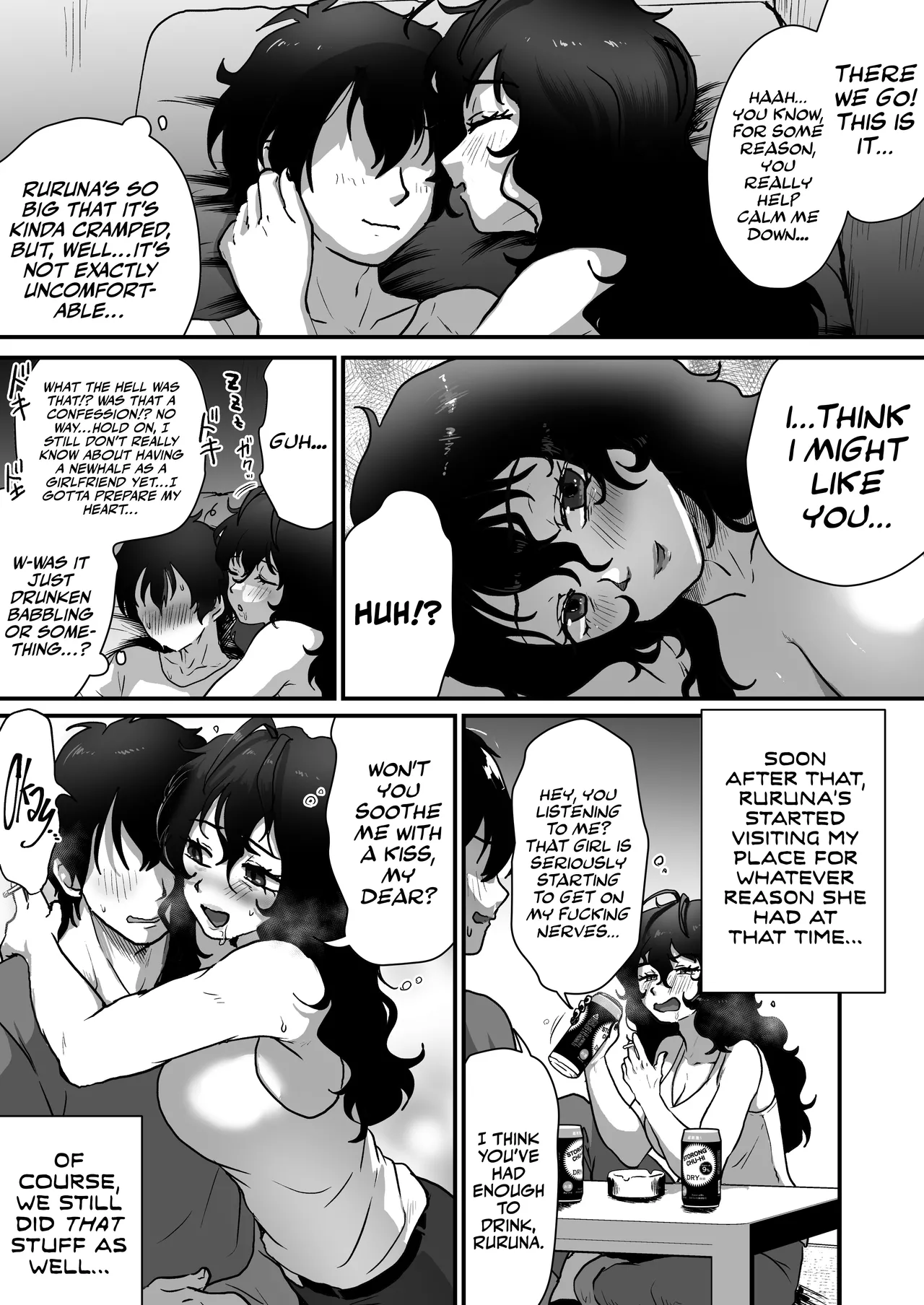 My Next Door Neighbor Is A Gloomy 40-something Newhalf.... Chapter 1 - page 22
