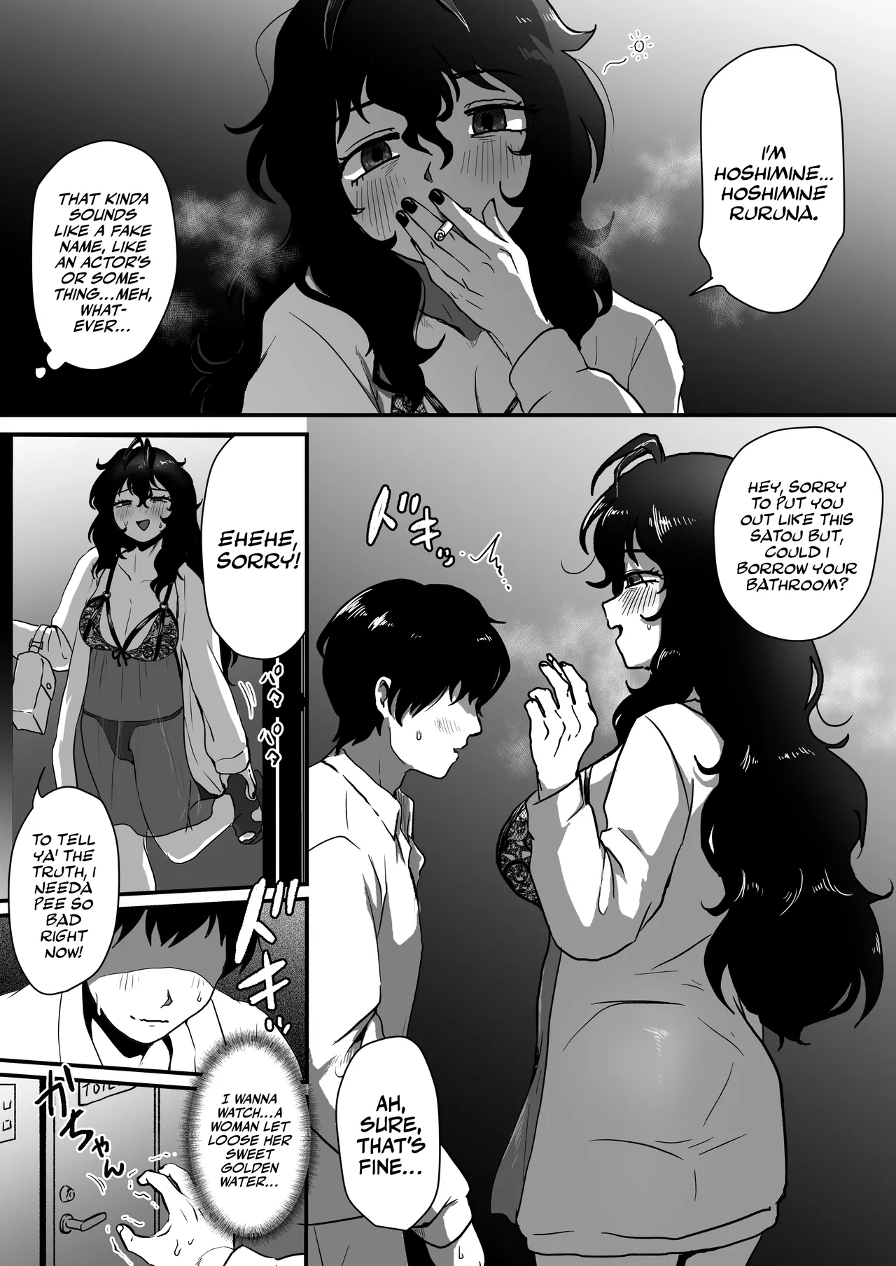 My Next Door Neighbor Is A Gloomy 40-something Newhalf.... Chapter 1 - page 5