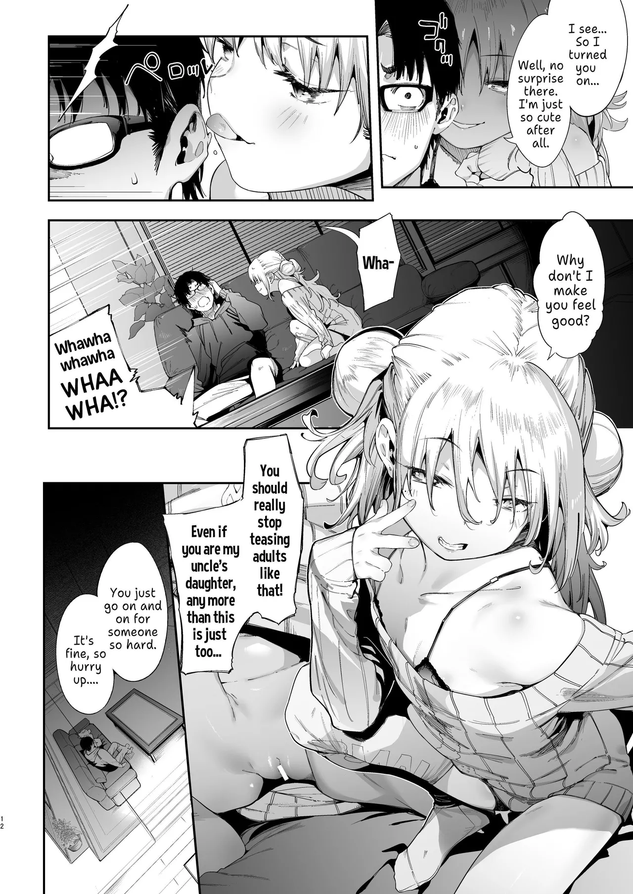 Mesugaki Rina-chan Chapter 1 - page 12