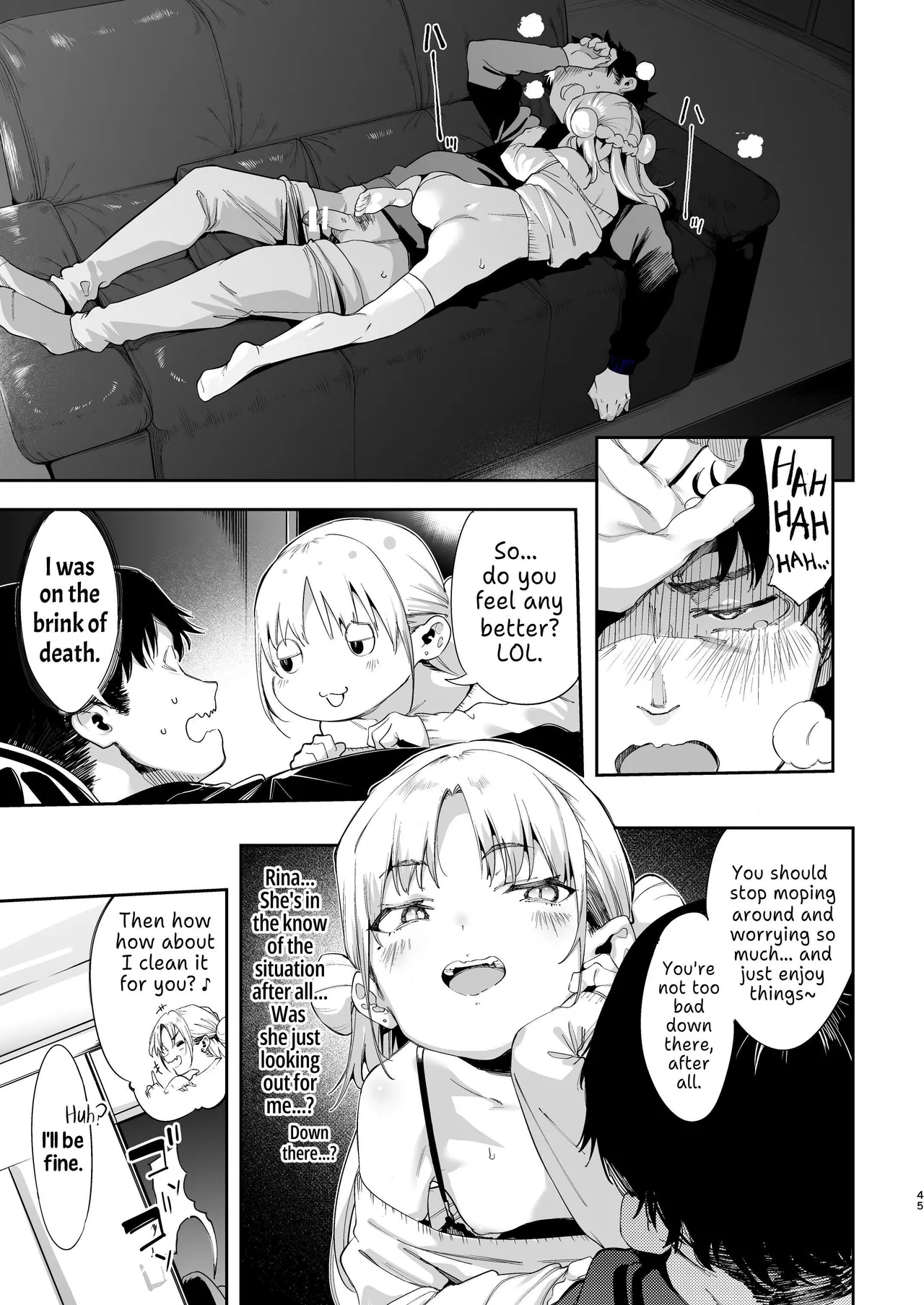 Mesugaki Rina-chan Chapter 1 - page 45