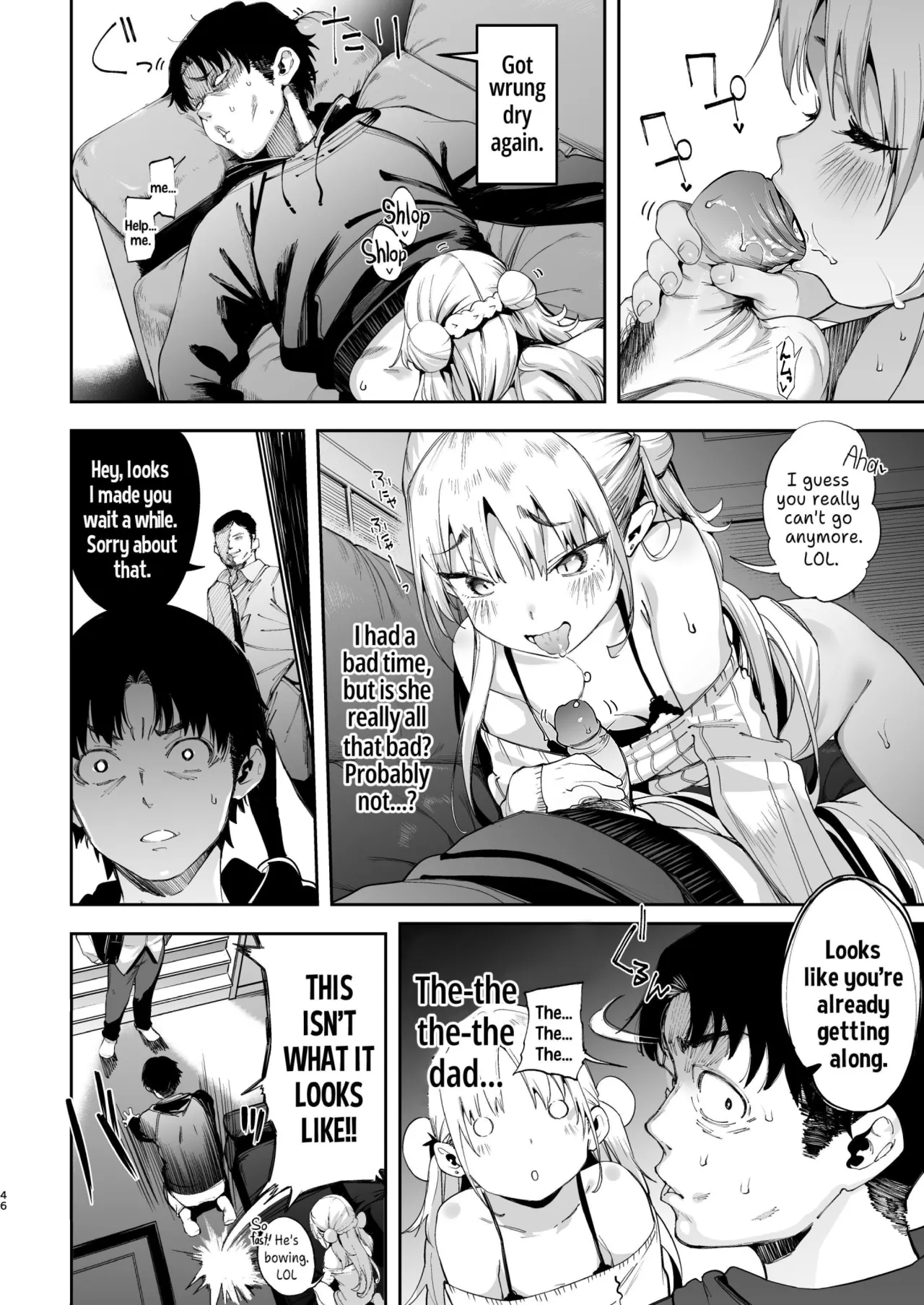 Mesugaki Rina-chan Chapter 1 - page 46
