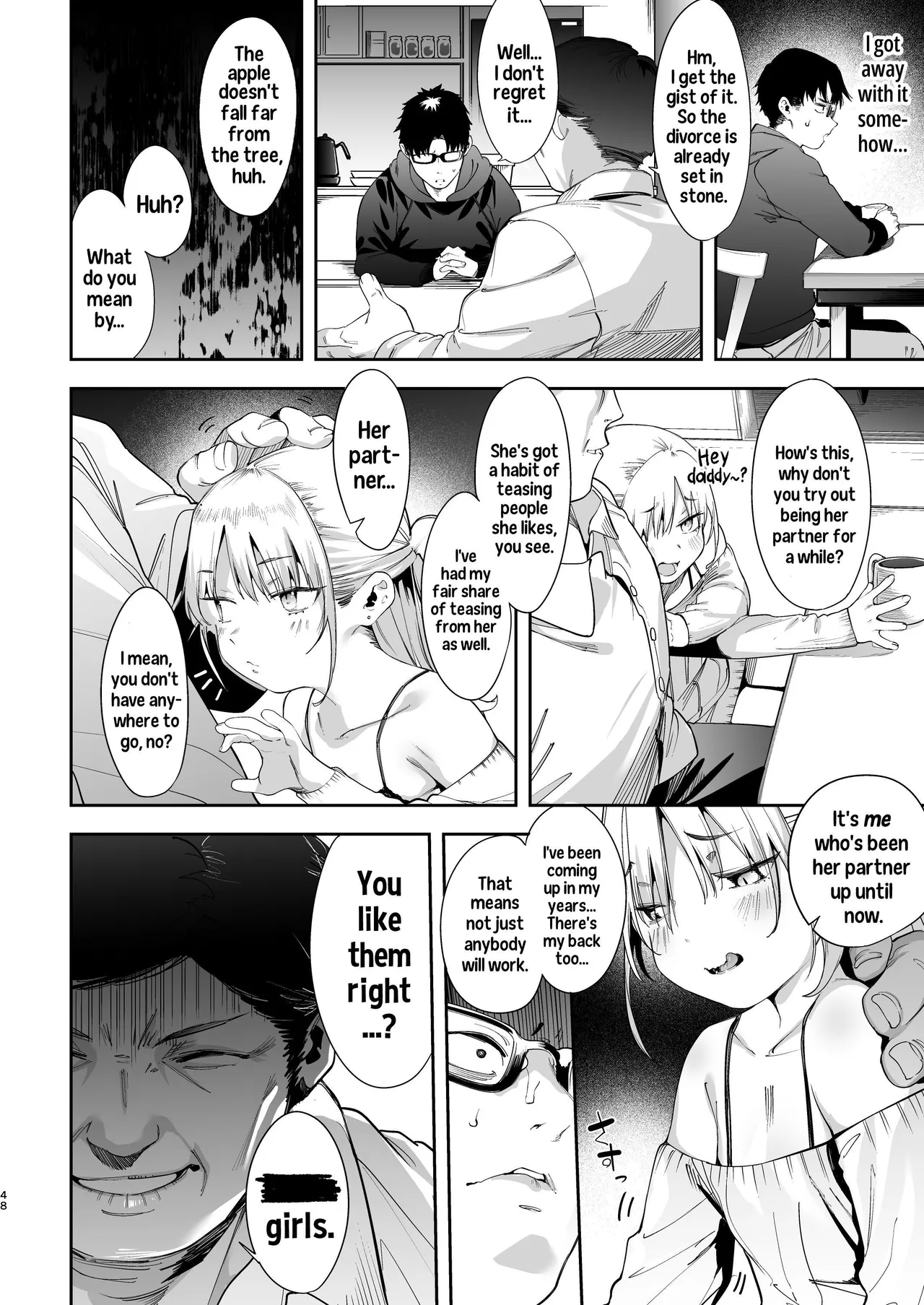 Mesugaki Rina-chan Chapter 1 - page 48