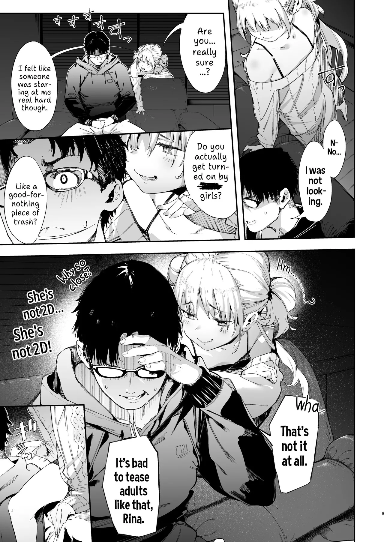 Mesugaki Rina-chan Chapter 1 - page 9