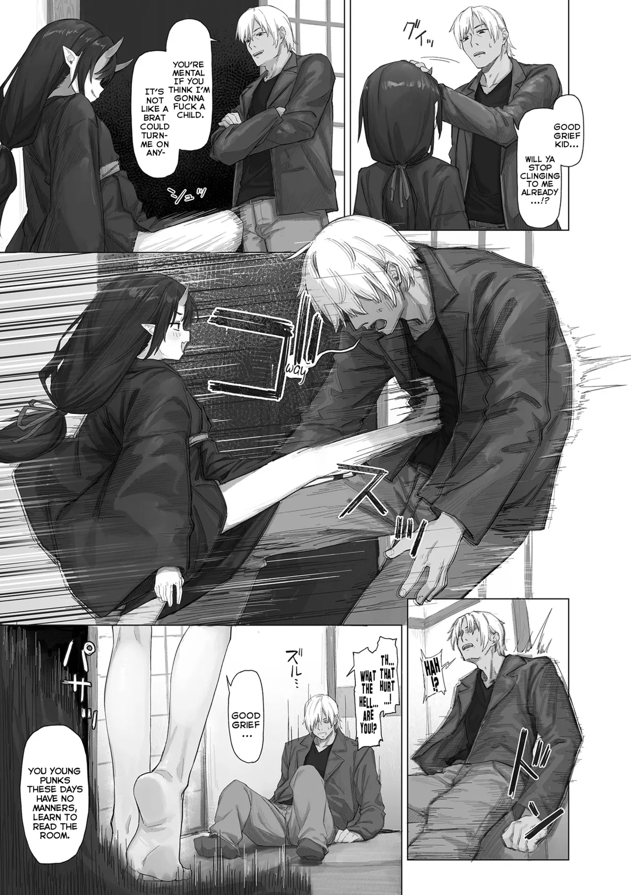 Oni ga Deru ka Hebi ga Deru ka Chapter 1 - page 3