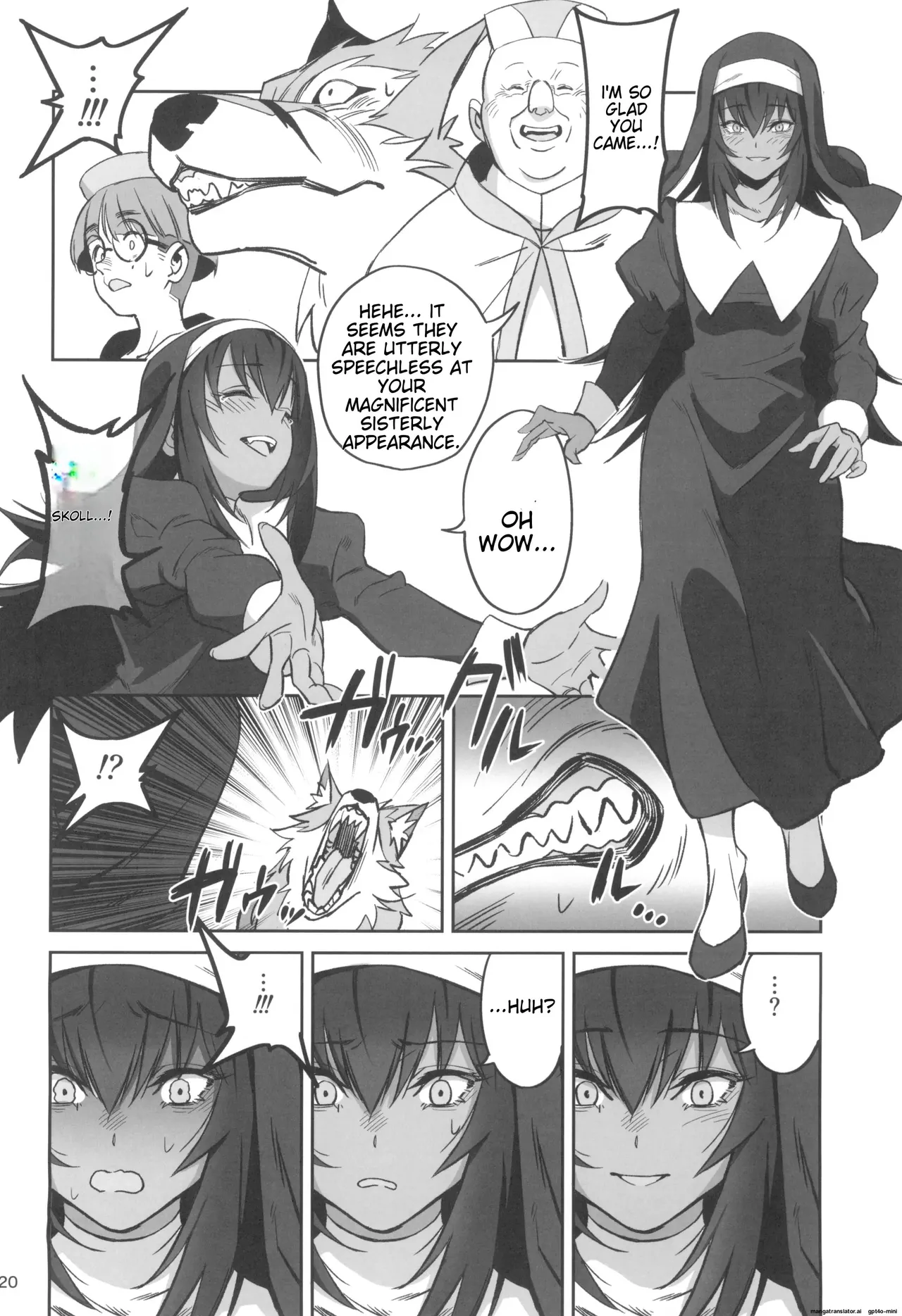Mori o Mamoru Ookami Shoujo ga Inkou Shisai ni NTRreta Hanashi Chapter 1 - page 20