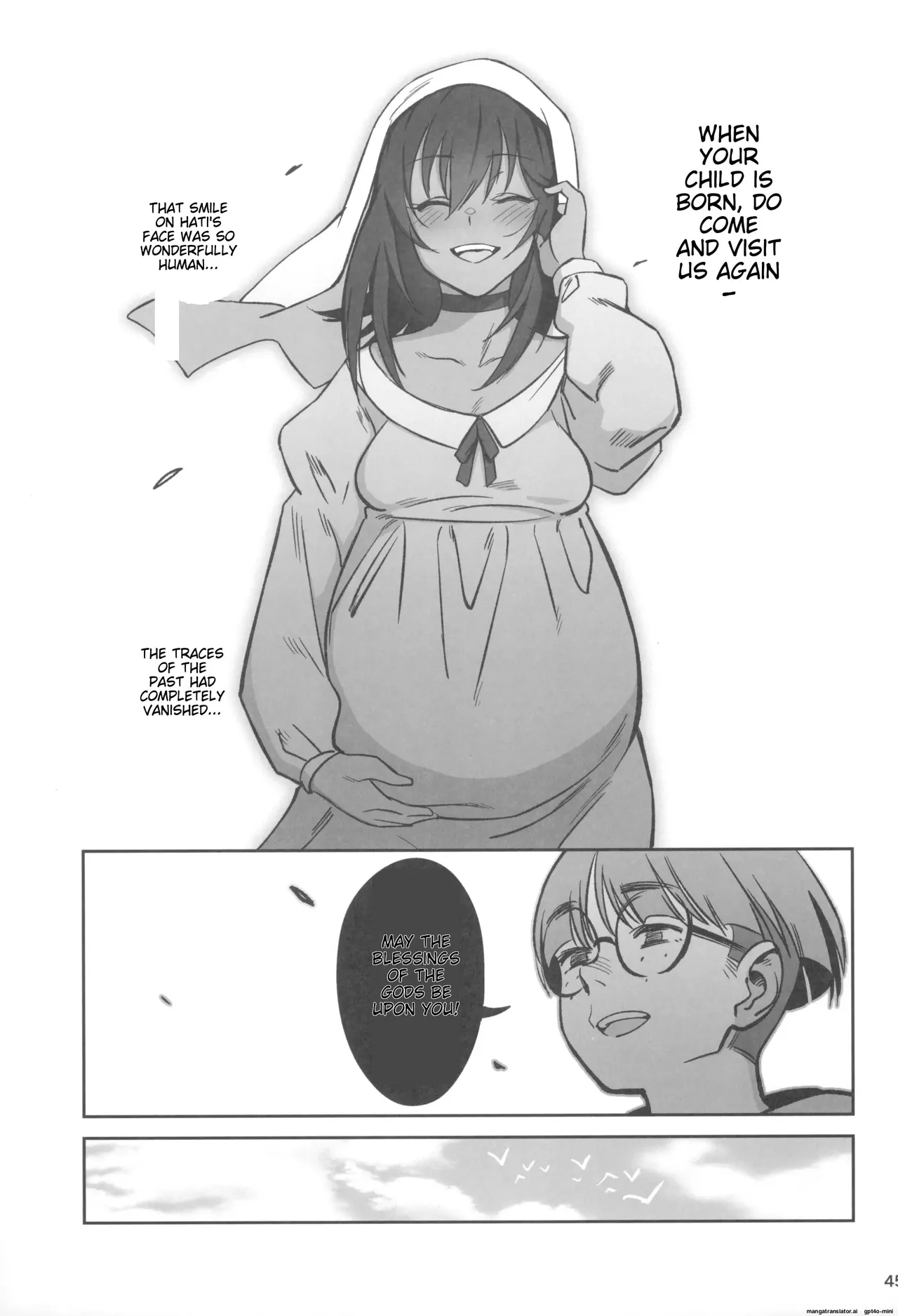 Mori o Mamoru Ookami Shoujo ga Inkou Shisai ni NTRreta Hanashi Chapter 1 - page 45