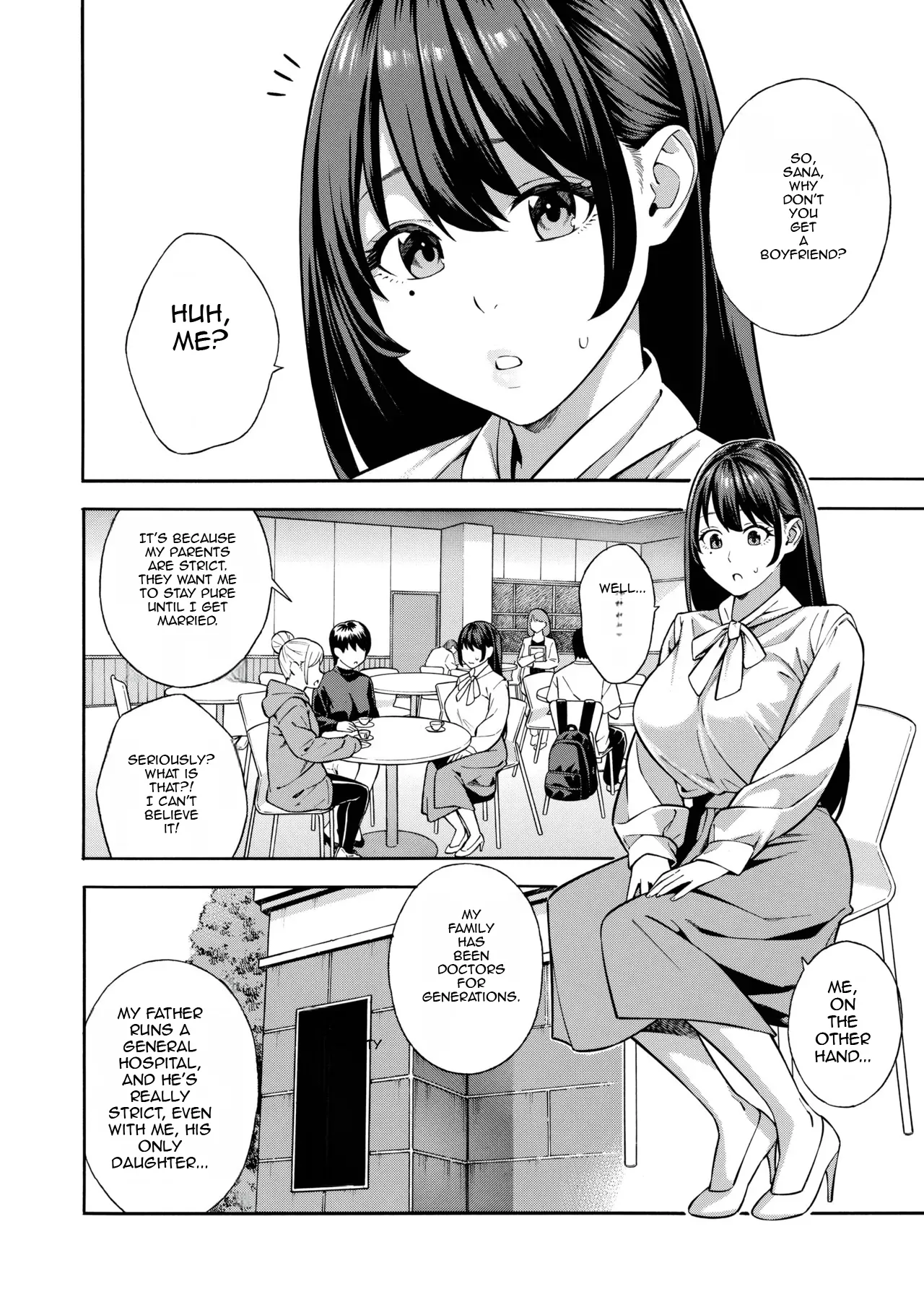 Nanpa Sarete Tsugou no Ii Onaho ni Sareteita Ojou-sama ga, Kizukeba Dosukebe ni natteita Ichibu Shijuu Chapter 1 - page 5