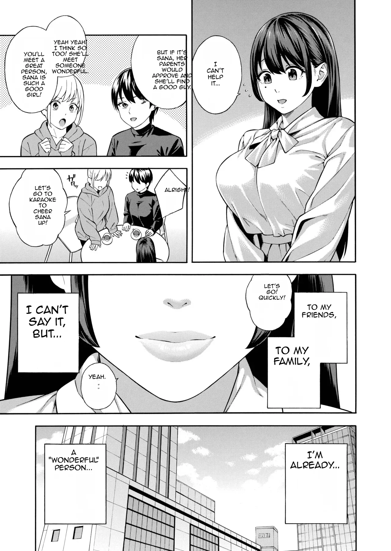 Nanpa Sarete Tsugou no Ii Onaho ni Sareteita Ojou-sama ga, Kizukeba Dosukebe ni natteita Ichibu Shijuu Chapter 1 - page 6