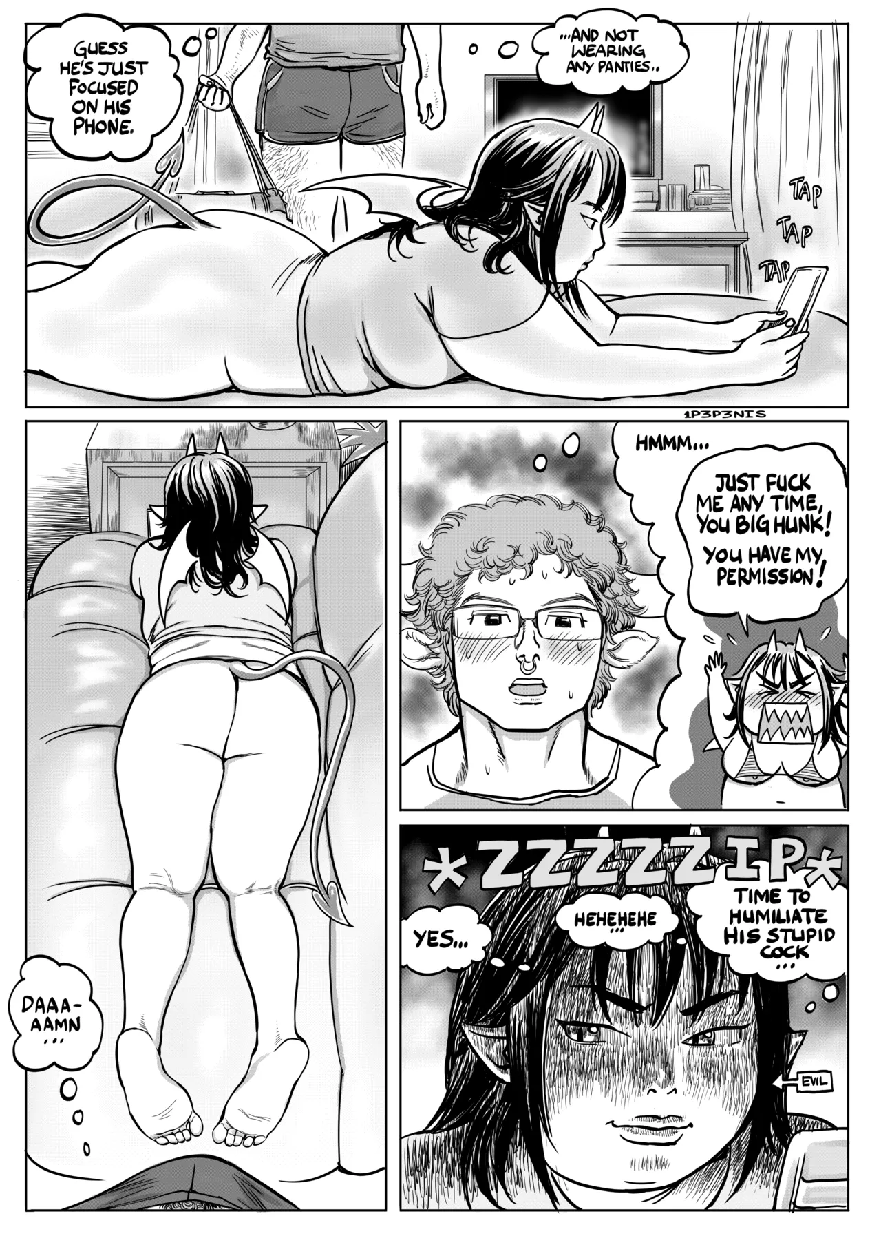 Angel and Hoagie in: FUCK ME, I DON'T CARE! Chapter 1 - page 9