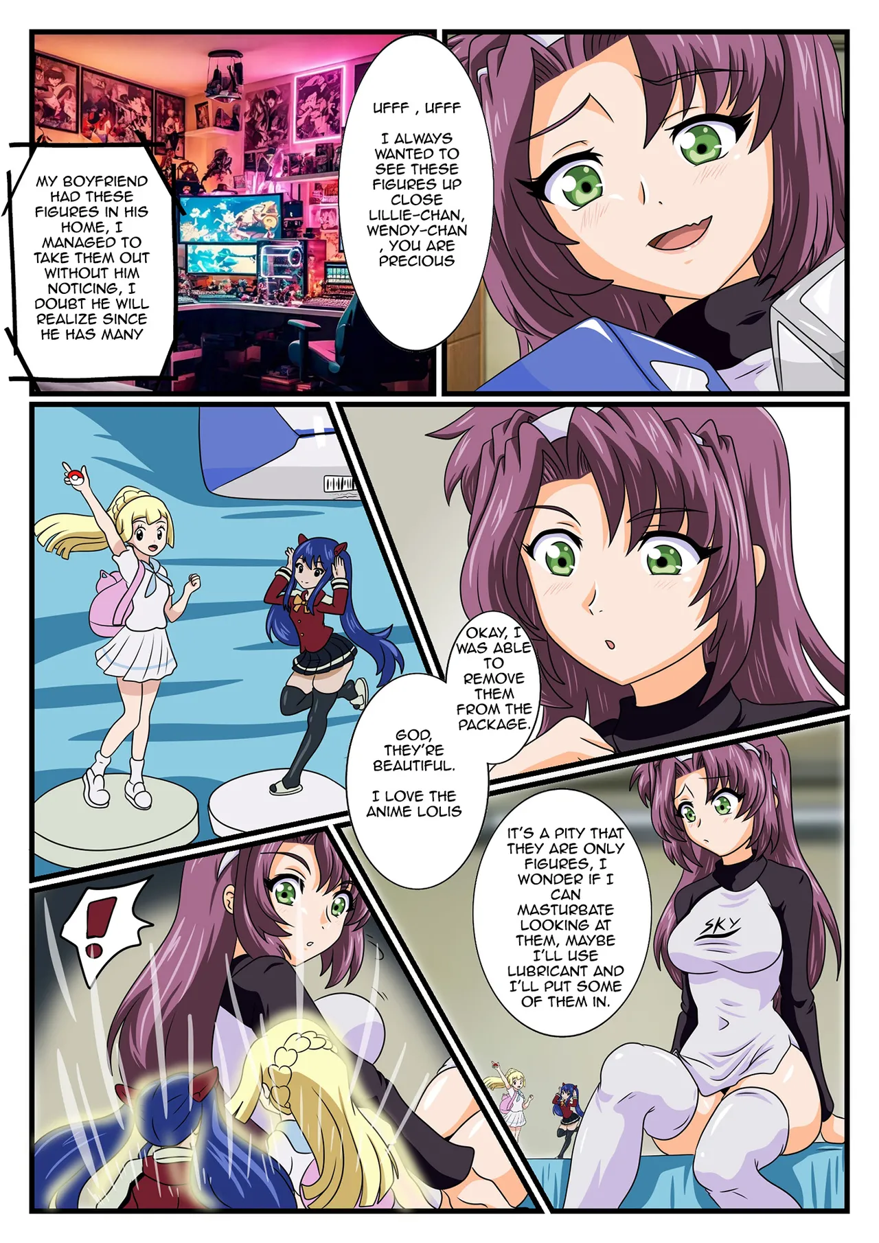 Figure Time x ,wendy x lillie Chapter 1 - page 2