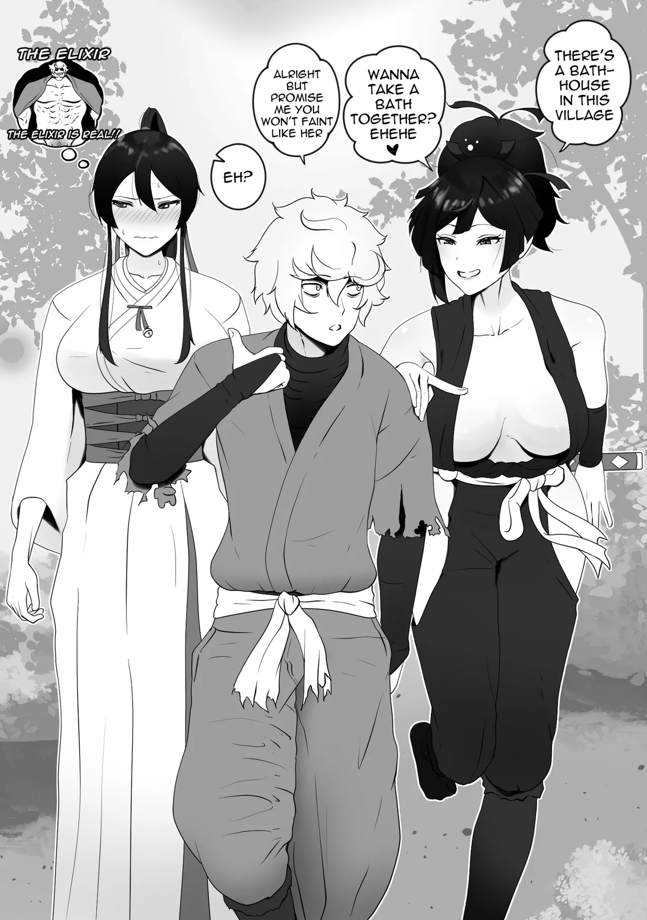 Gabimaru Getting New Wives Chapter 1 - page 1
