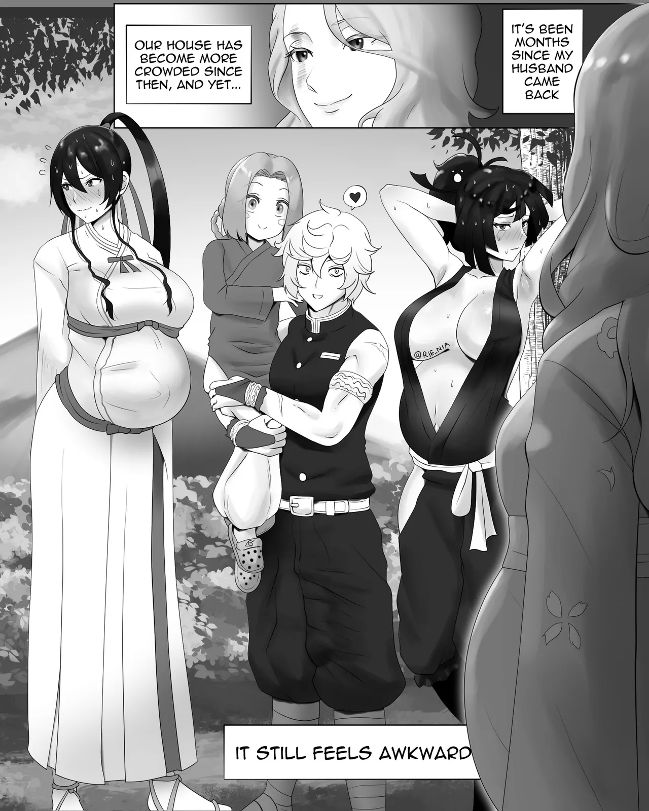 Gabimaru Getting New Wives Chapter 1 - page 5