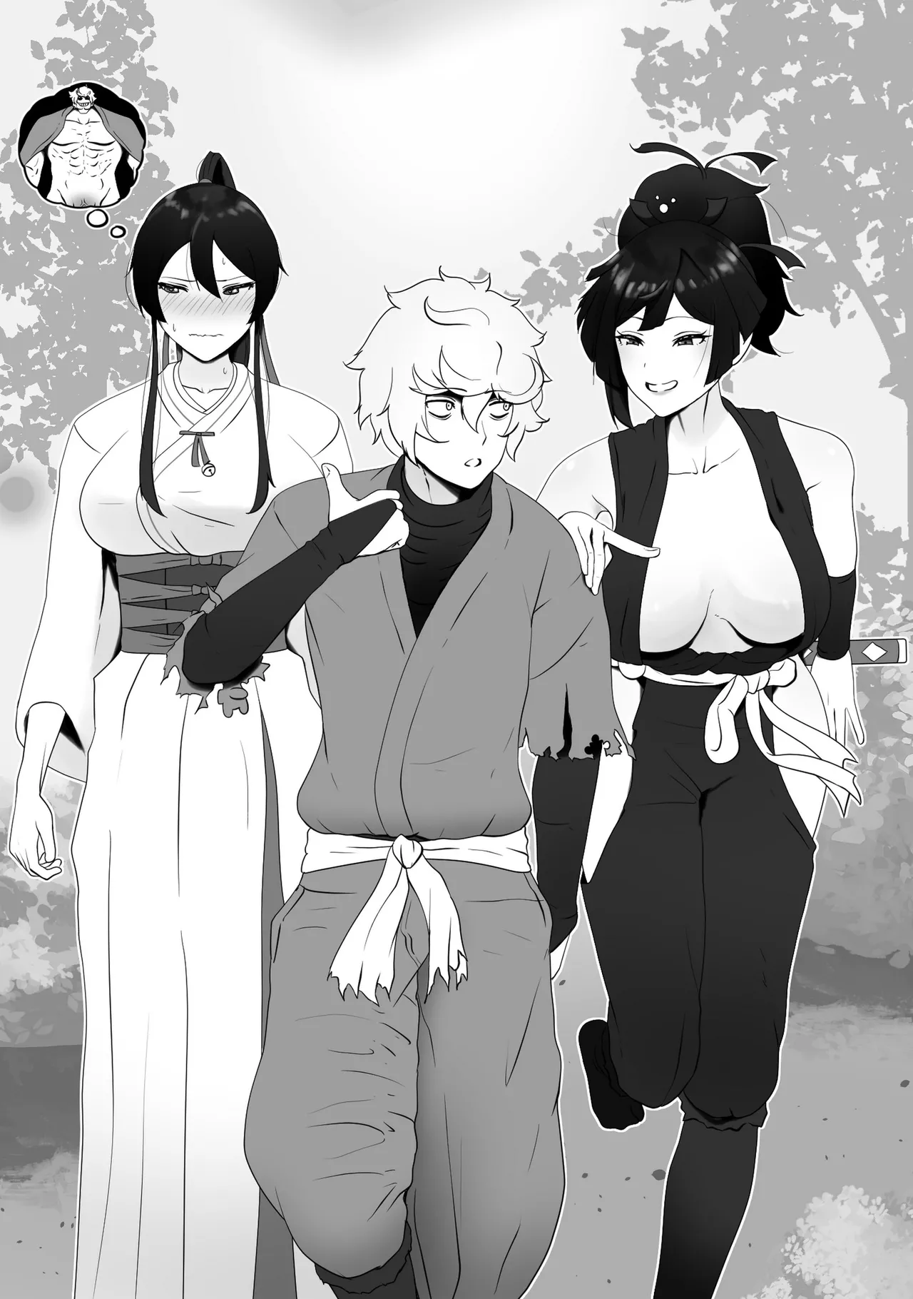 Gabimaru Getting New Wives Chapter 1 - page 6