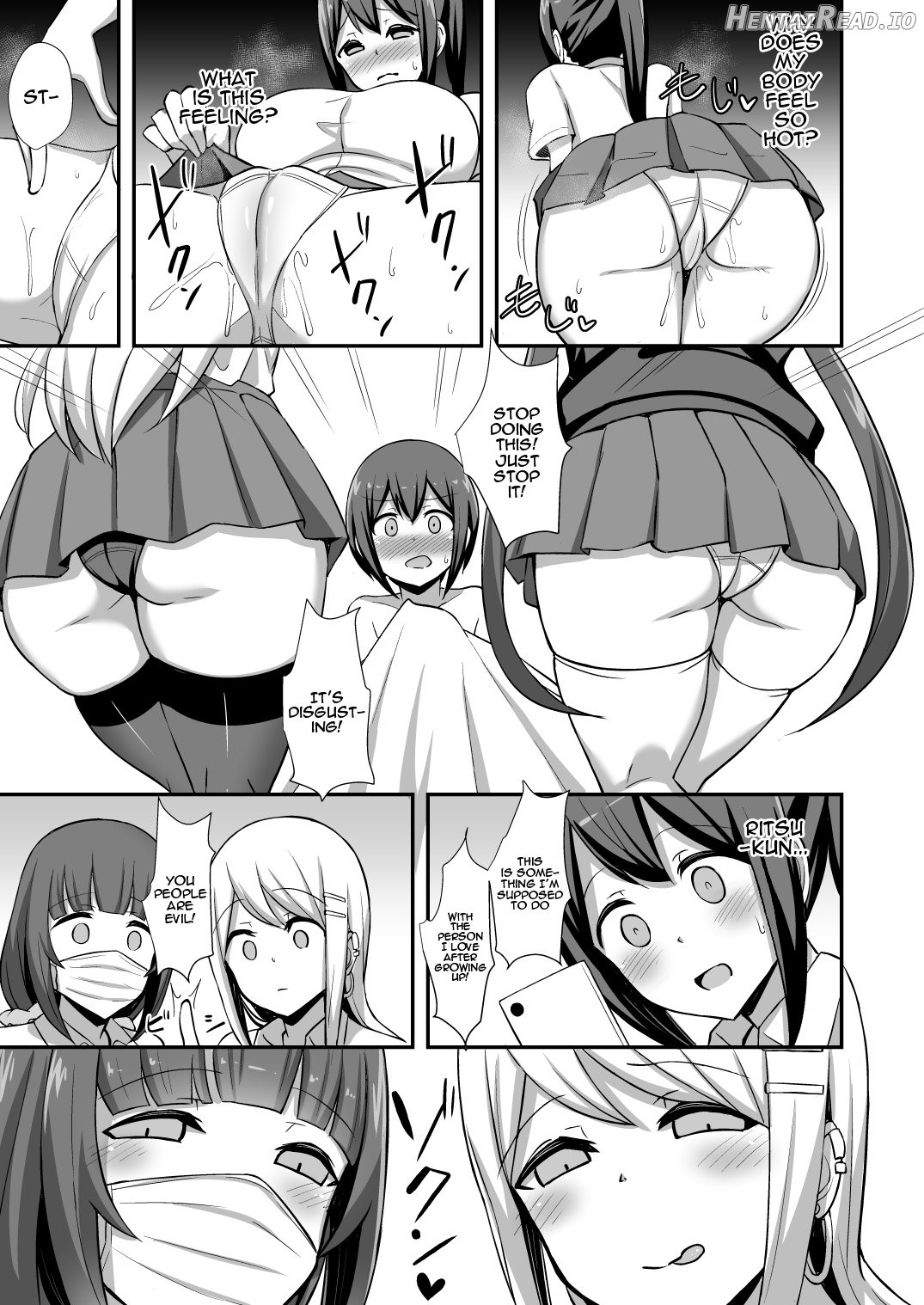 Fuuki no Haiboku -Dosukebe JK Gal Combi no Otouto Netori Chapter 1 - page 14