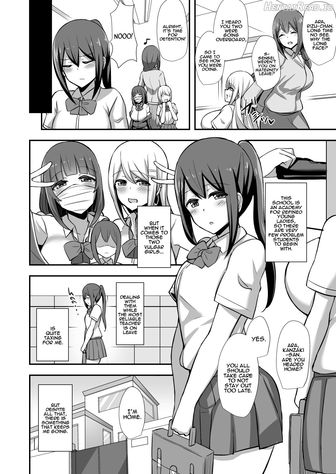 Fuuki no Haiboku -Dosukebe JK Gal Combi no Otouto Netori Chapter 1 - page 3